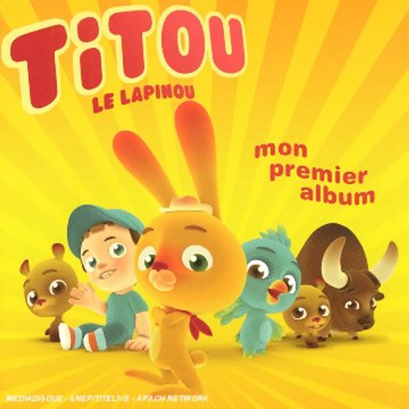 Titou Le Lapinou MON PREMIER ALBUM CD