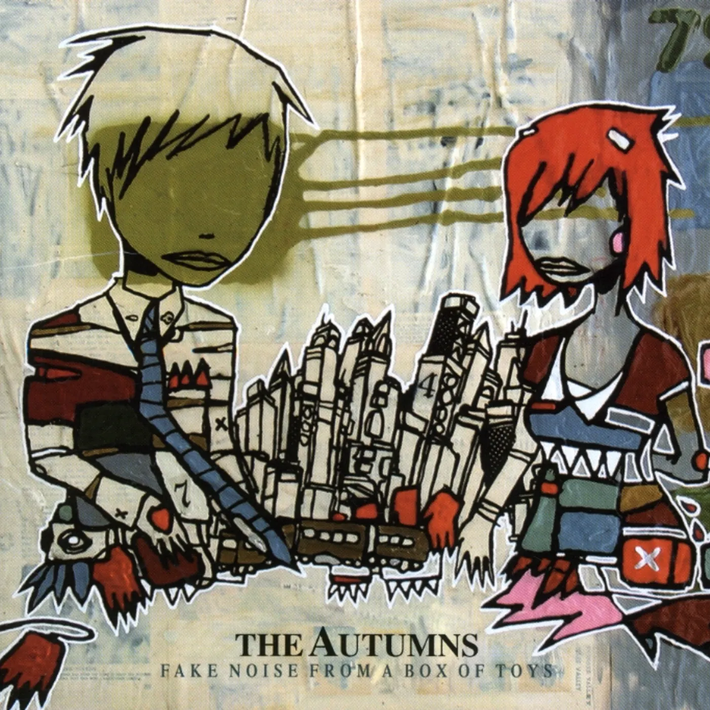 The Autumns FAKE NOISE FROM A BOX OF TOYS CD