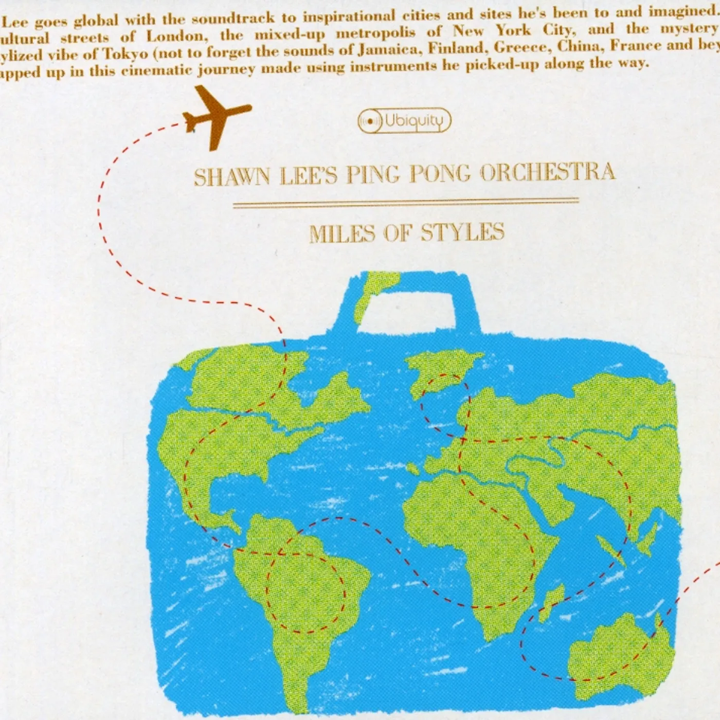 Shawn Lee's Ping Pong Orchestra MILES OF STYLES CD