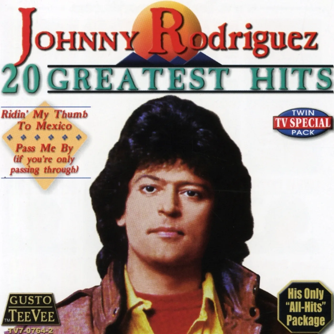 Johnny Rodriguez 20 GREATEST HITS CD