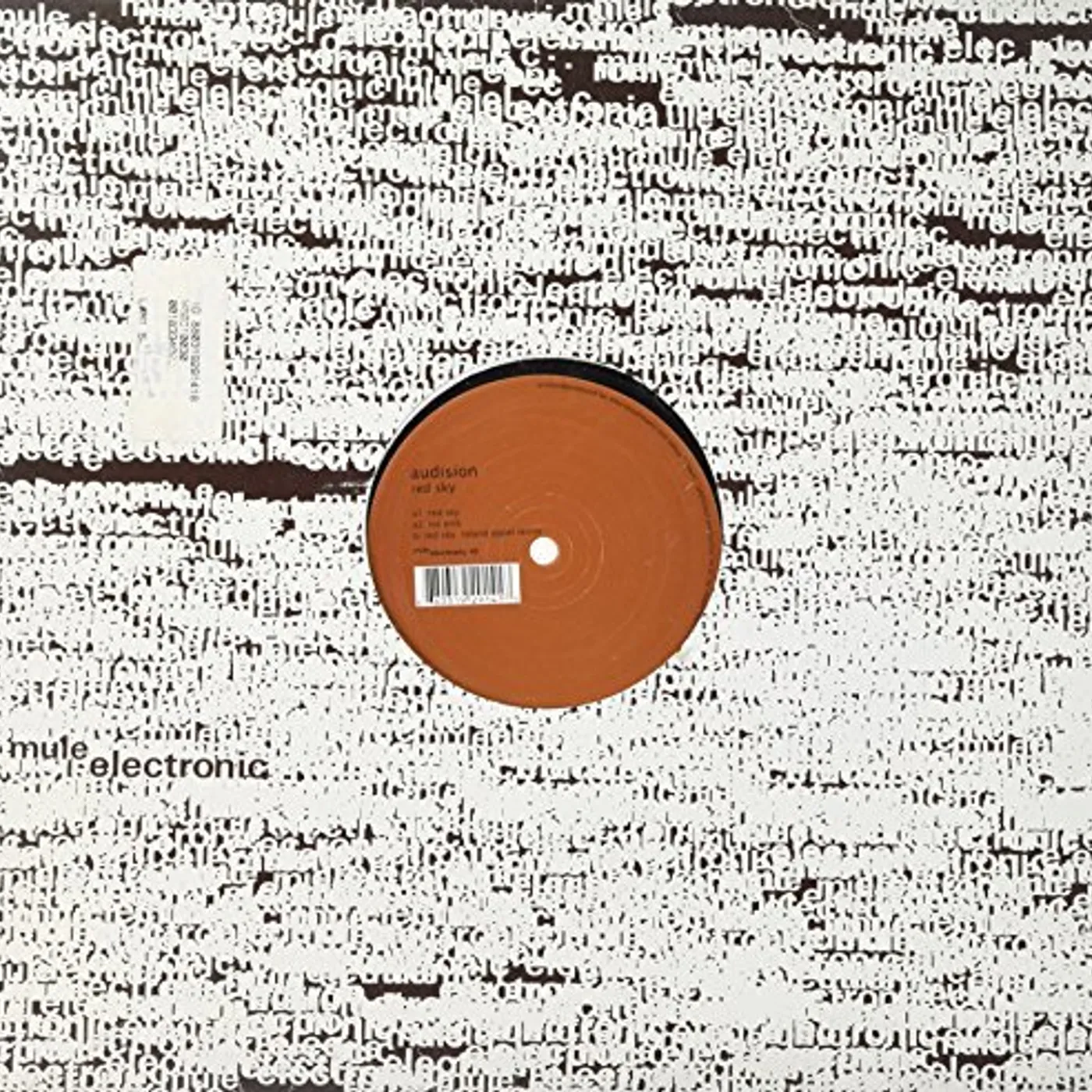 Audision Red Sky Vinyl Record
