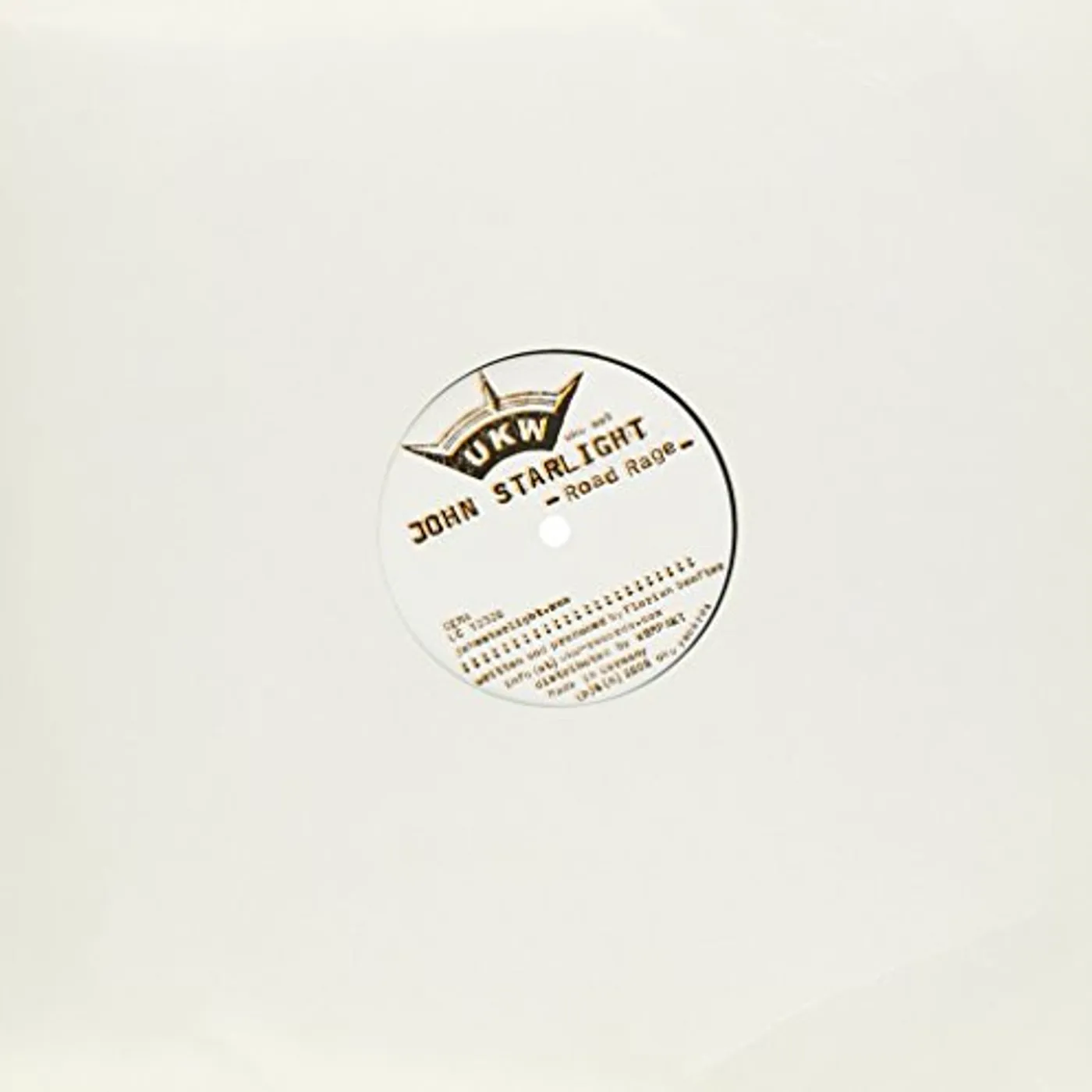 John Starlight Road Rage Vinyl Record