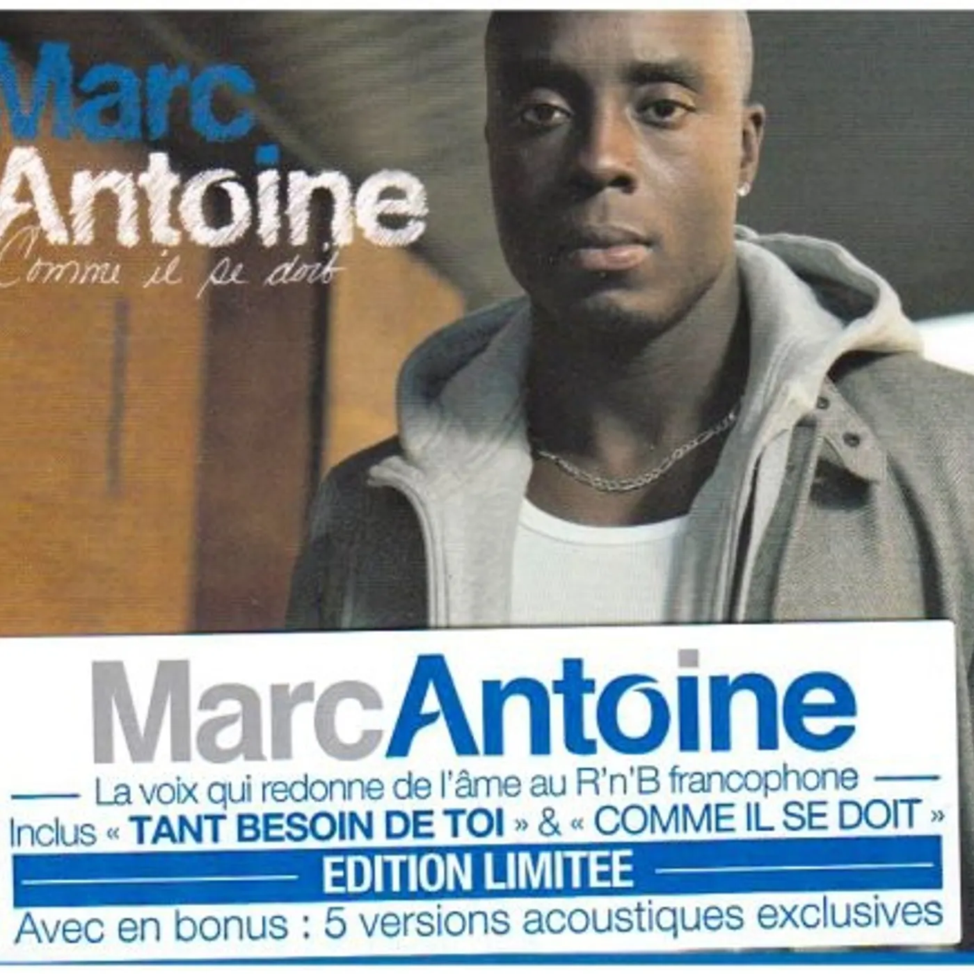 Marc Antoine COMME IL SE DOIT CD