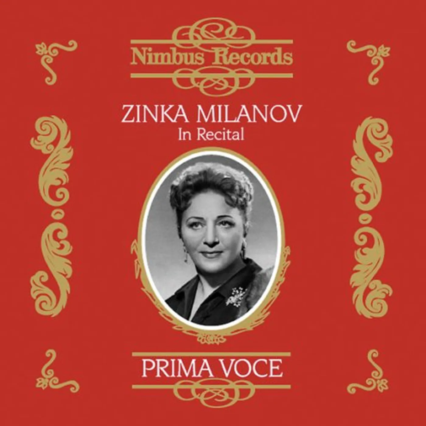 ZINKA MILANOV IN RECITAL: PRIMA VOCE CD