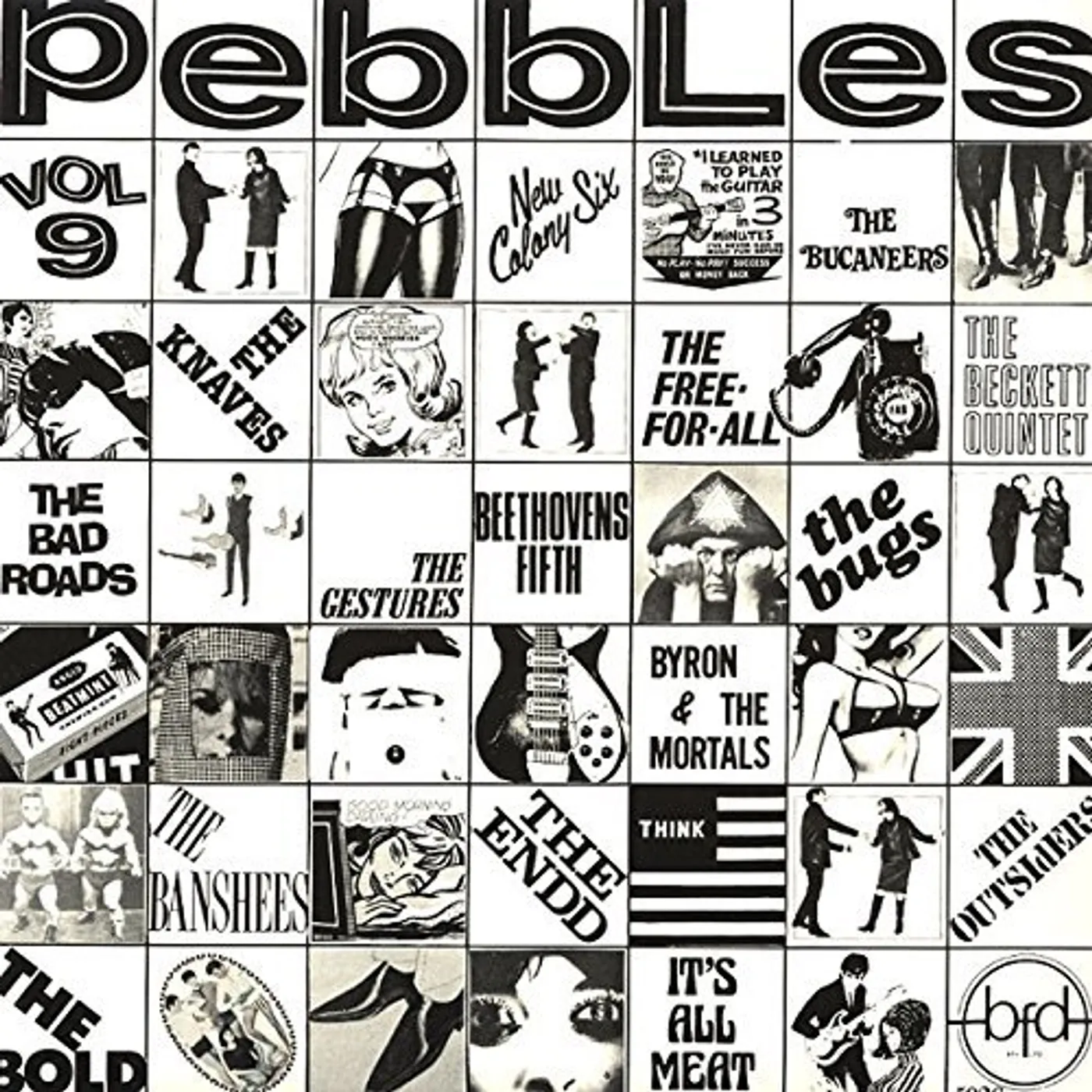 Various Artists Pebbles Vol. 9: Southern California  Par Vinyl Record