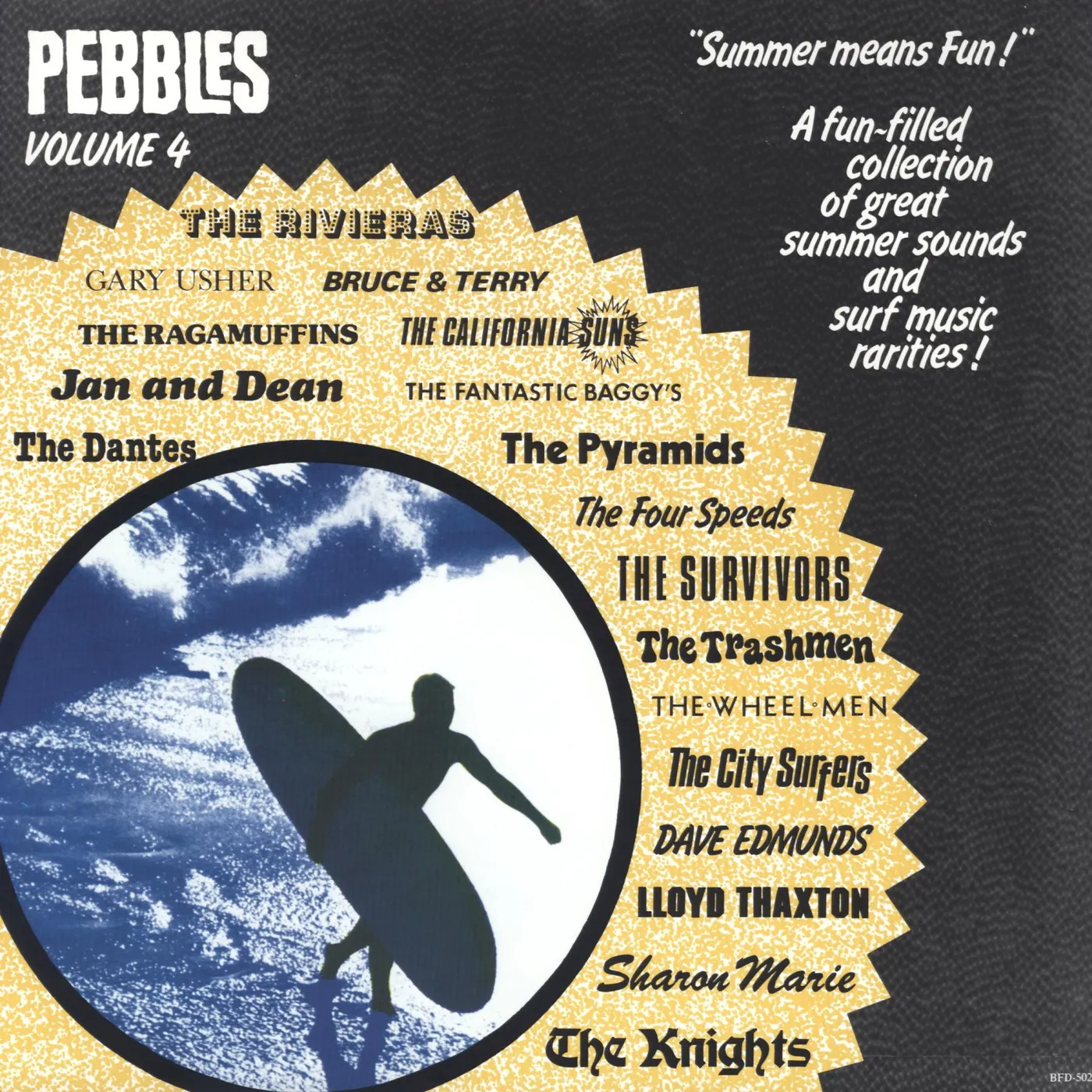 Various Artists  PEBBLES VOL.4 - SUMMER MEANS FUN / VARIOUS Vinyl Record