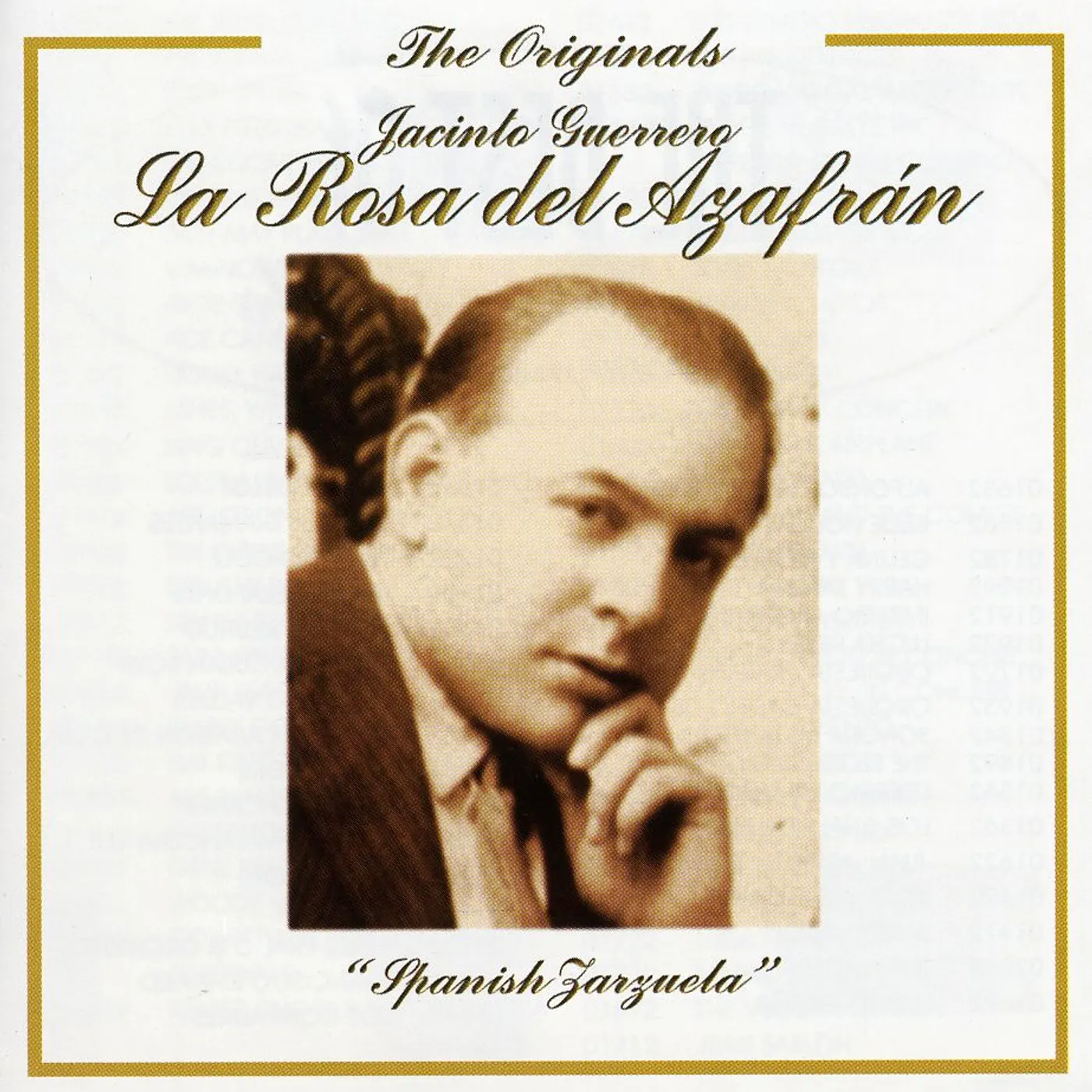 Jacinto Guerrero ROSA DEL AZAFRAN (SPANISH ZARZUELA) CD