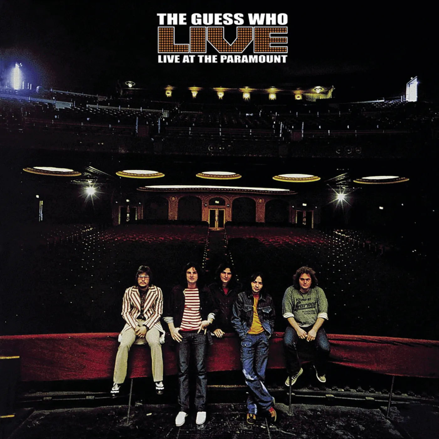 The Guess Who LIVE AT THE PARAMOUNT CD