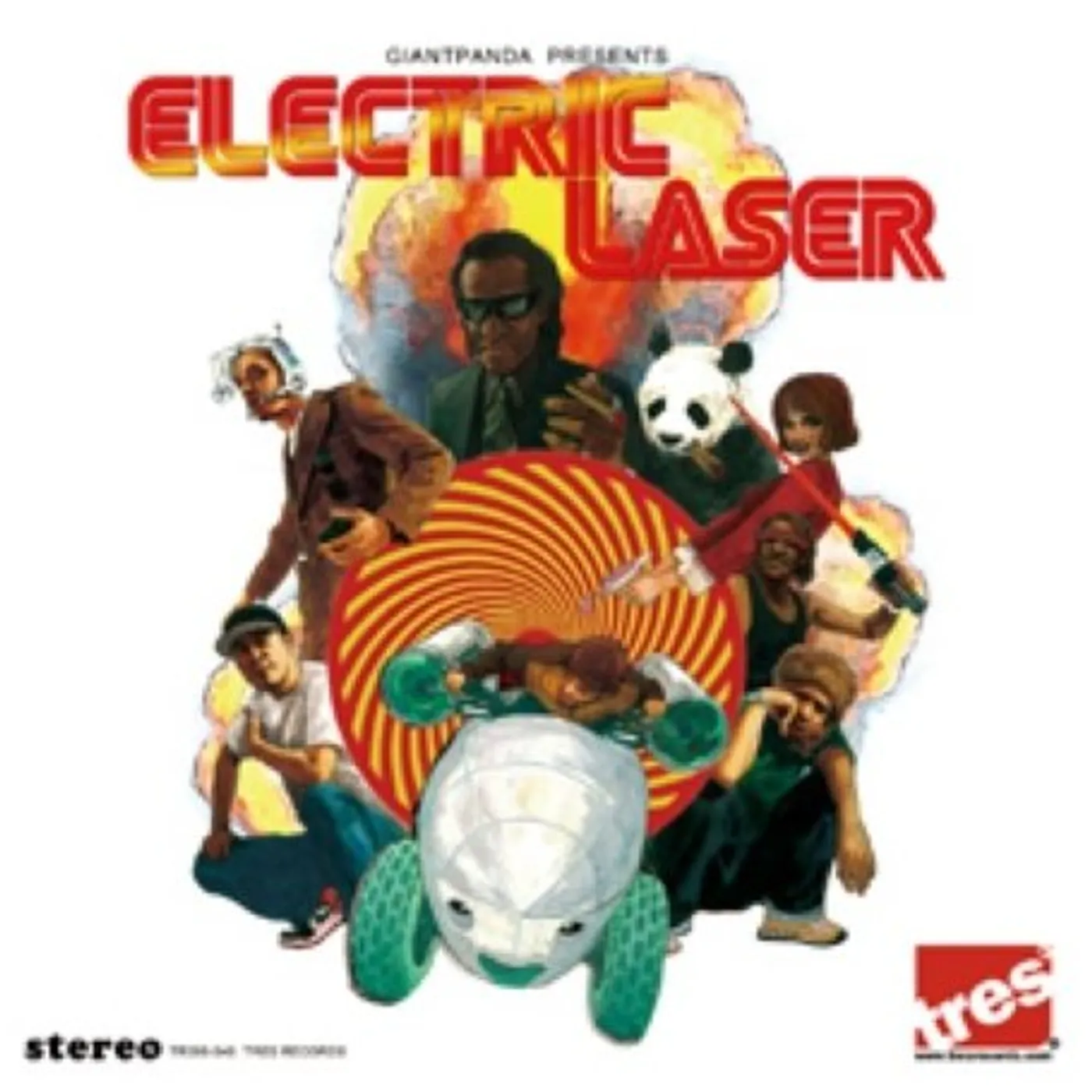 Giant Panda ELECTRIC LASER CD