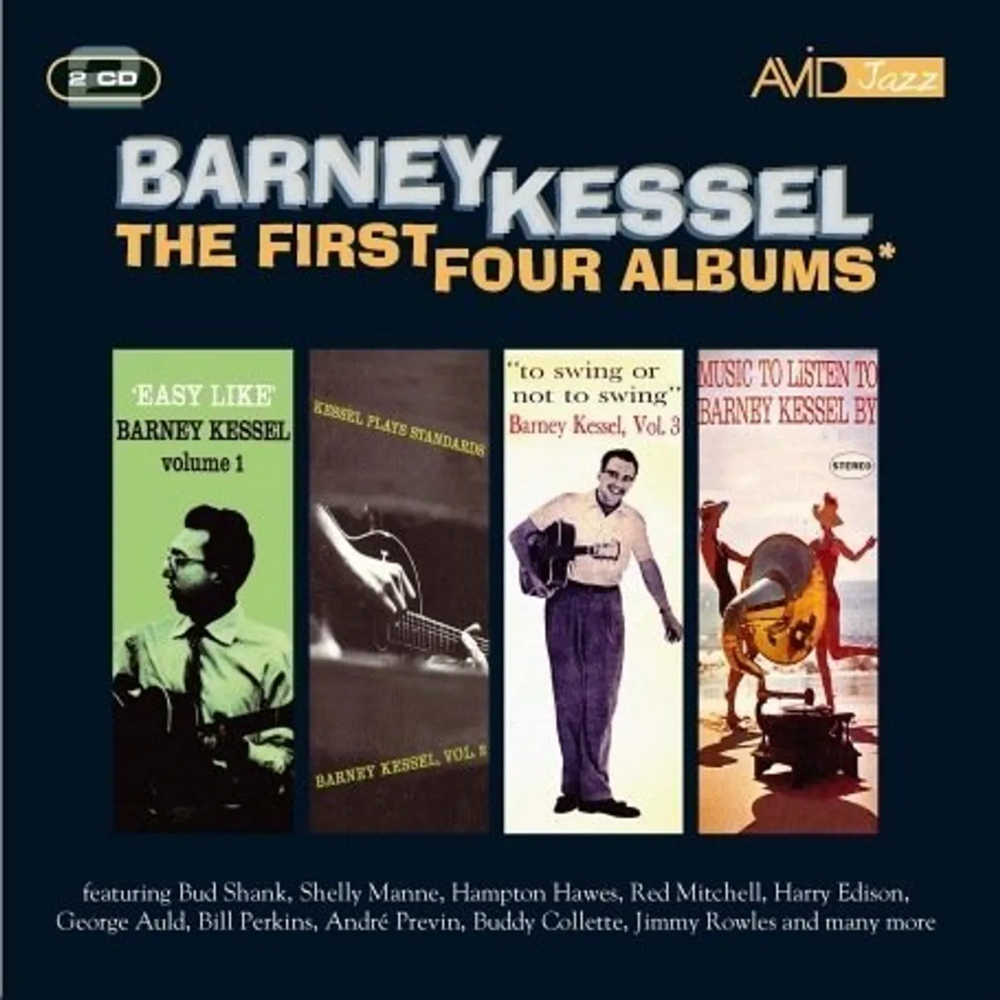 Barney Kessel FIRST FOUR ALBUMS CD