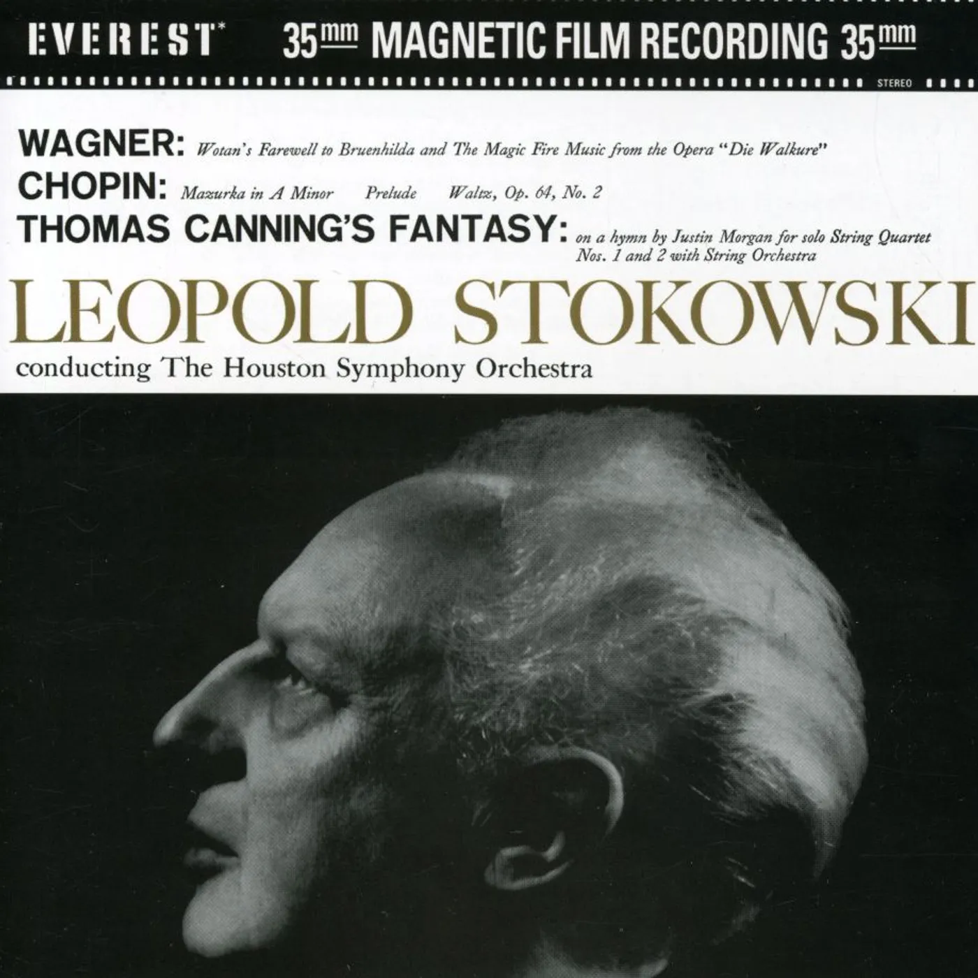 Leopold Stokowski WAGNER / CHOPIN / CANNING DVD Audio
