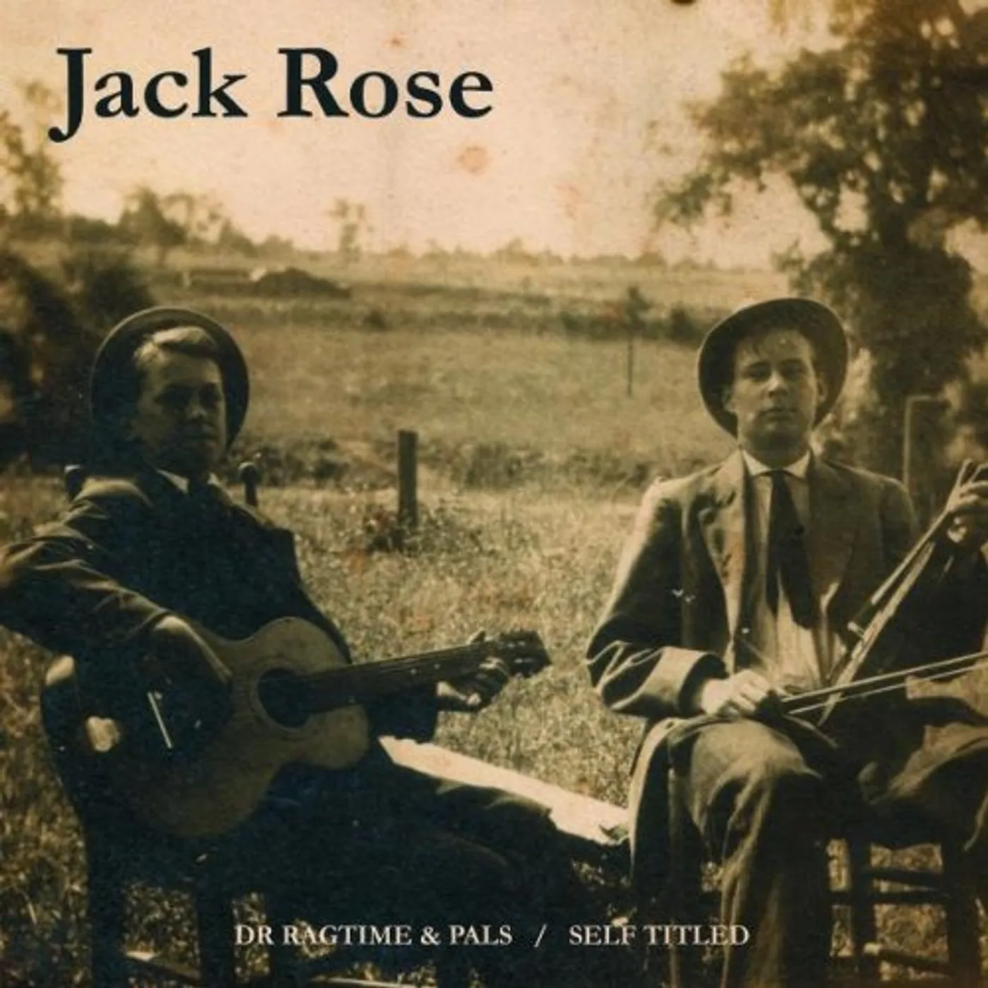 DR RAGTIME & PALS / JACK ROSE CD