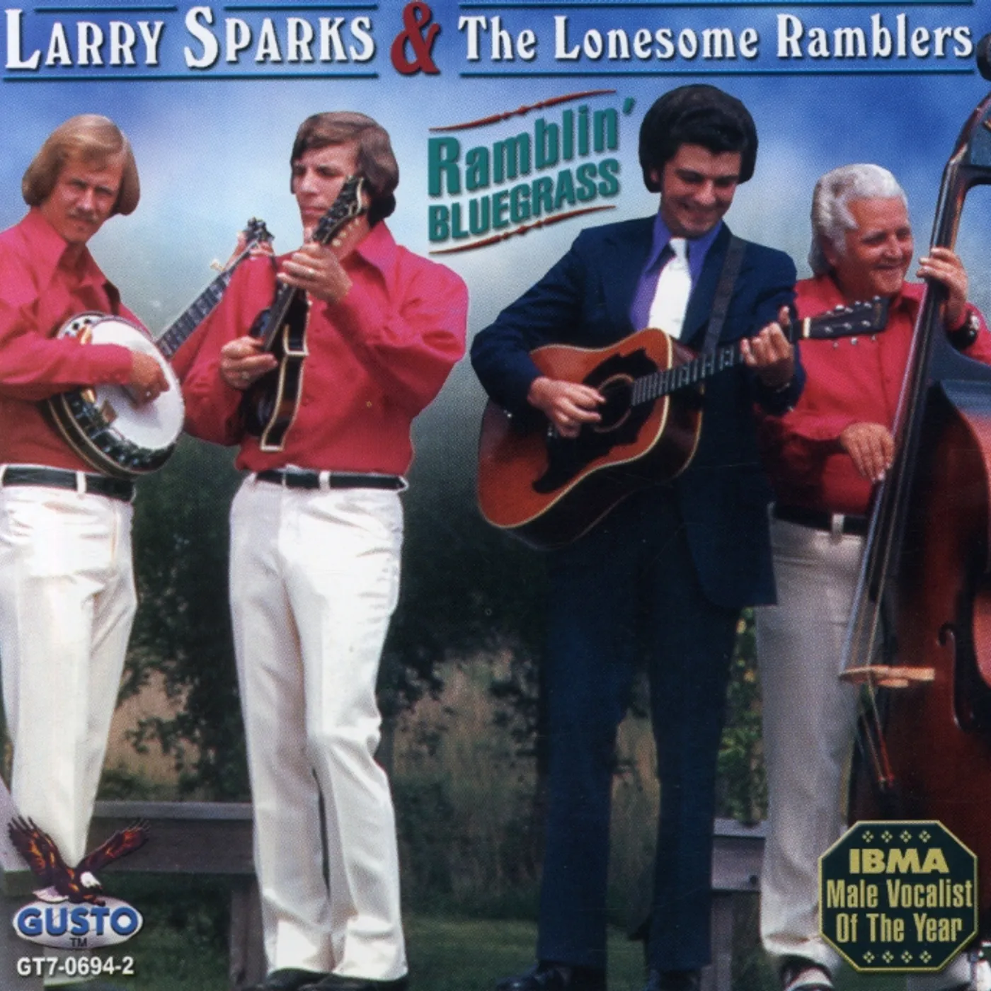 Larry Sparks RAMBLIN BLUEGRASS CD