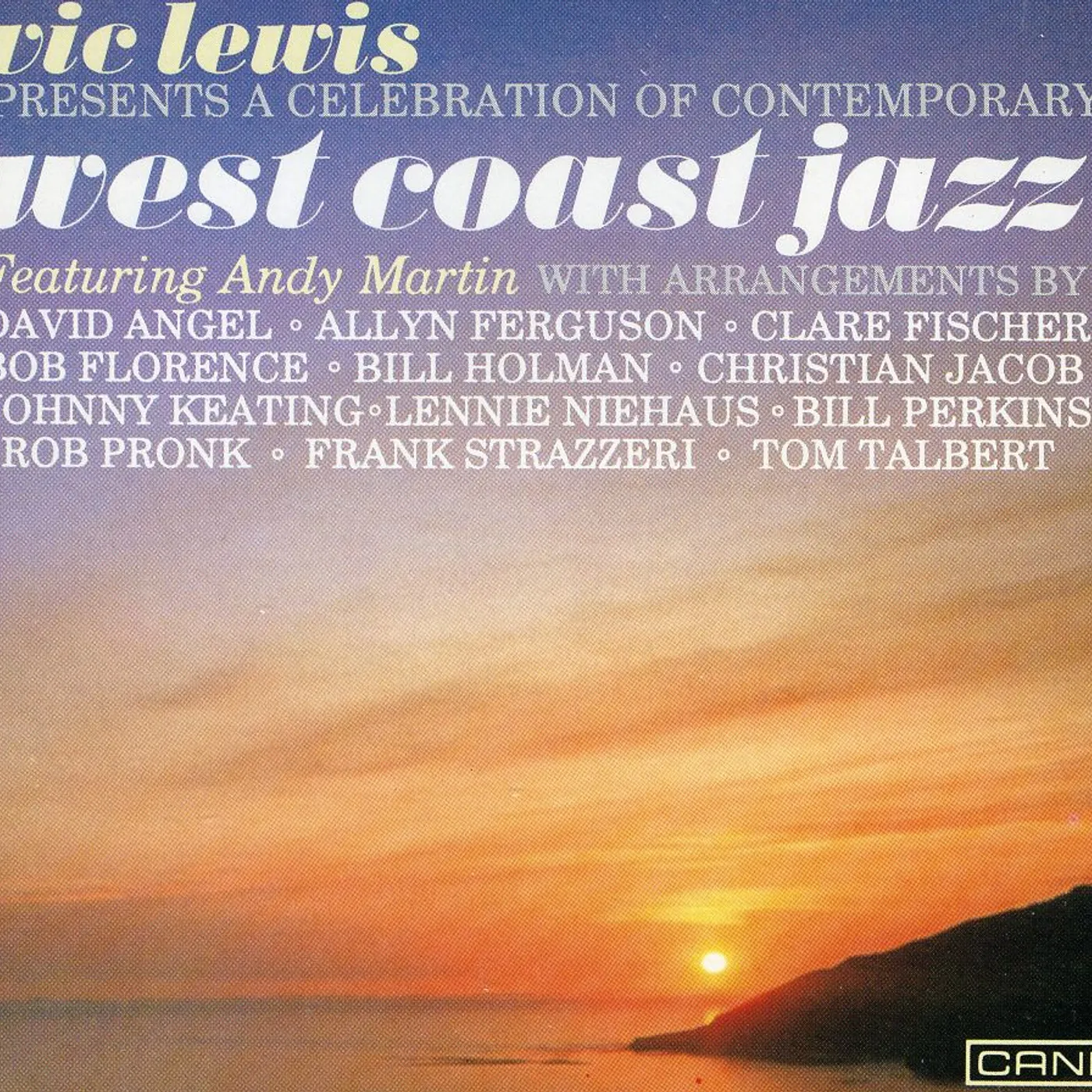 Vic Lewis CELEBRATION OF CONTEMPORARY WEST COAST JAZZ CD
