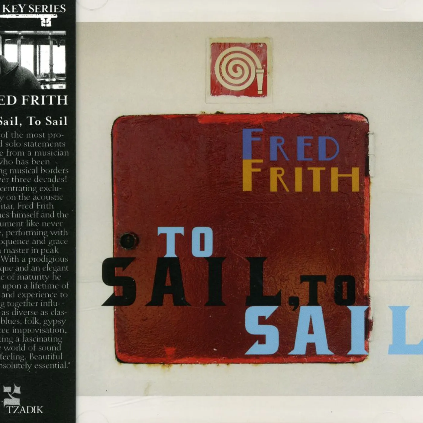 Fred Frith TO SAIL TO SAIL CD