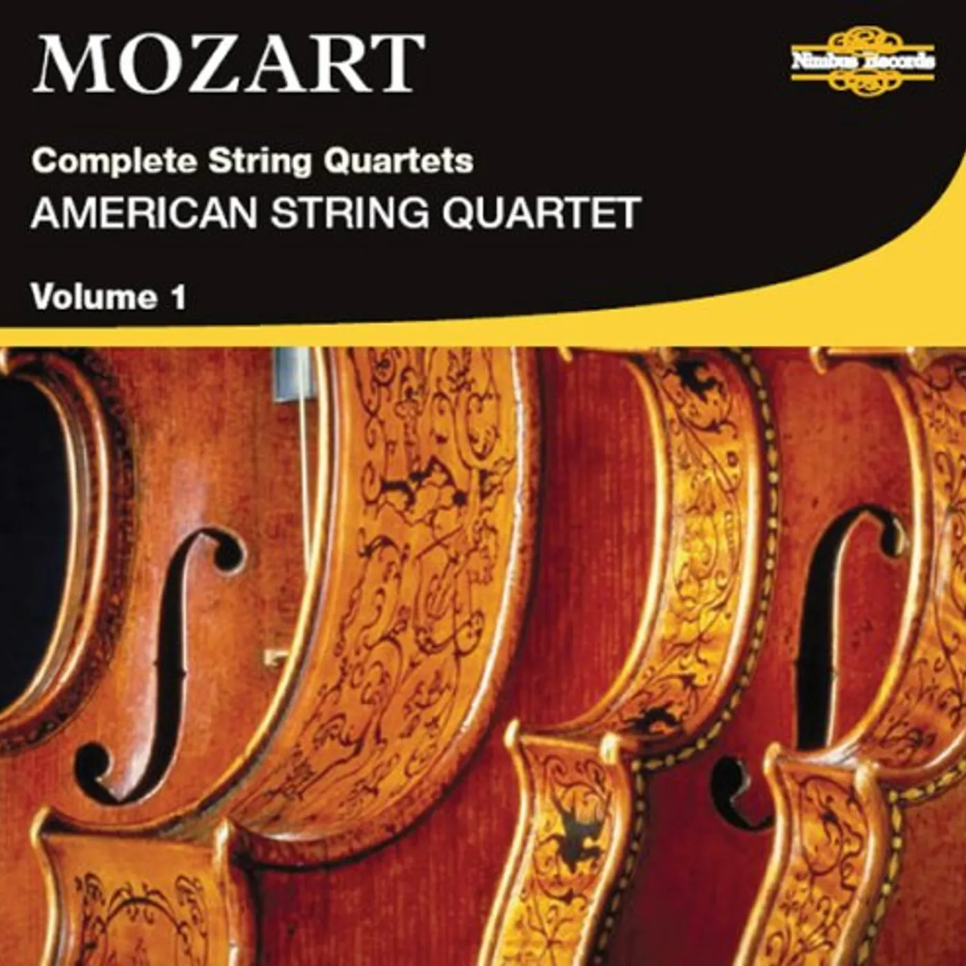 Wolfgang Amadeus Mozart COMPLETE STRING QUARTETS 1 CD