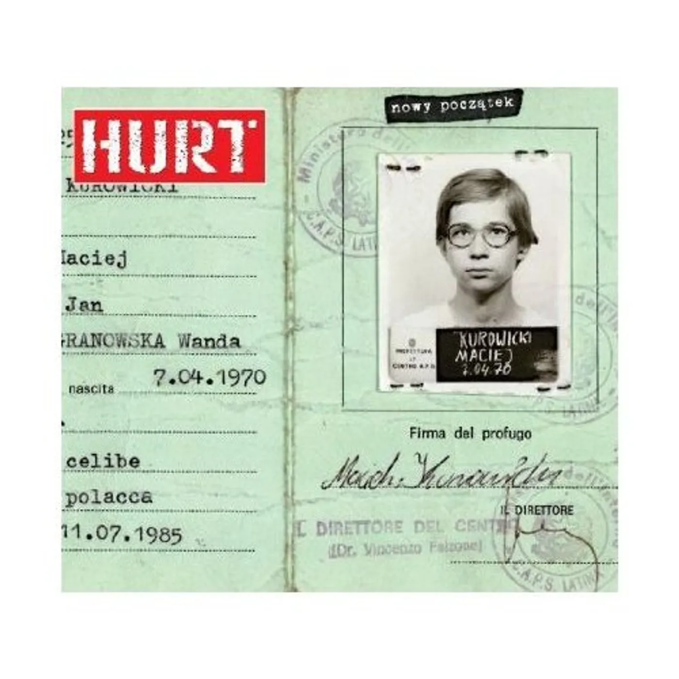 Hurt NOWY POCZATEK CD