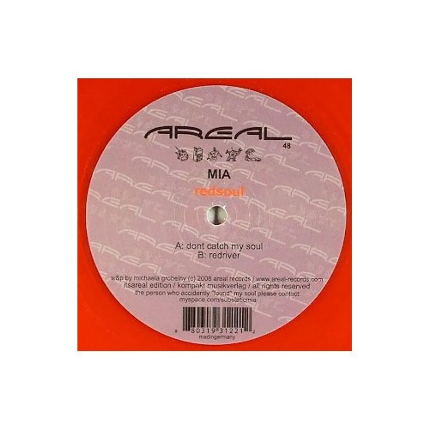 M.I.A. Redsoul Vinyl Record