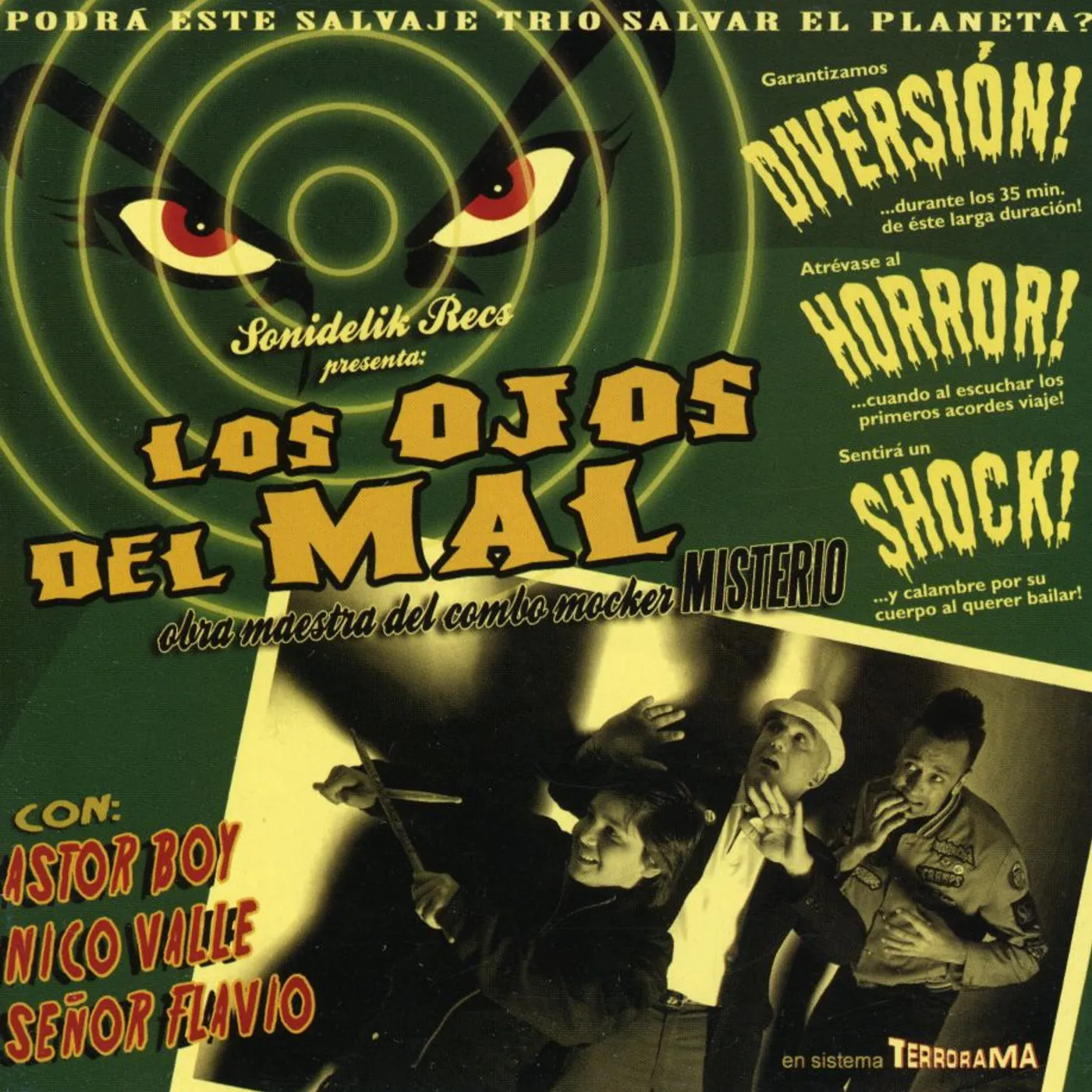 Misterio OJOS DEL MAL CD