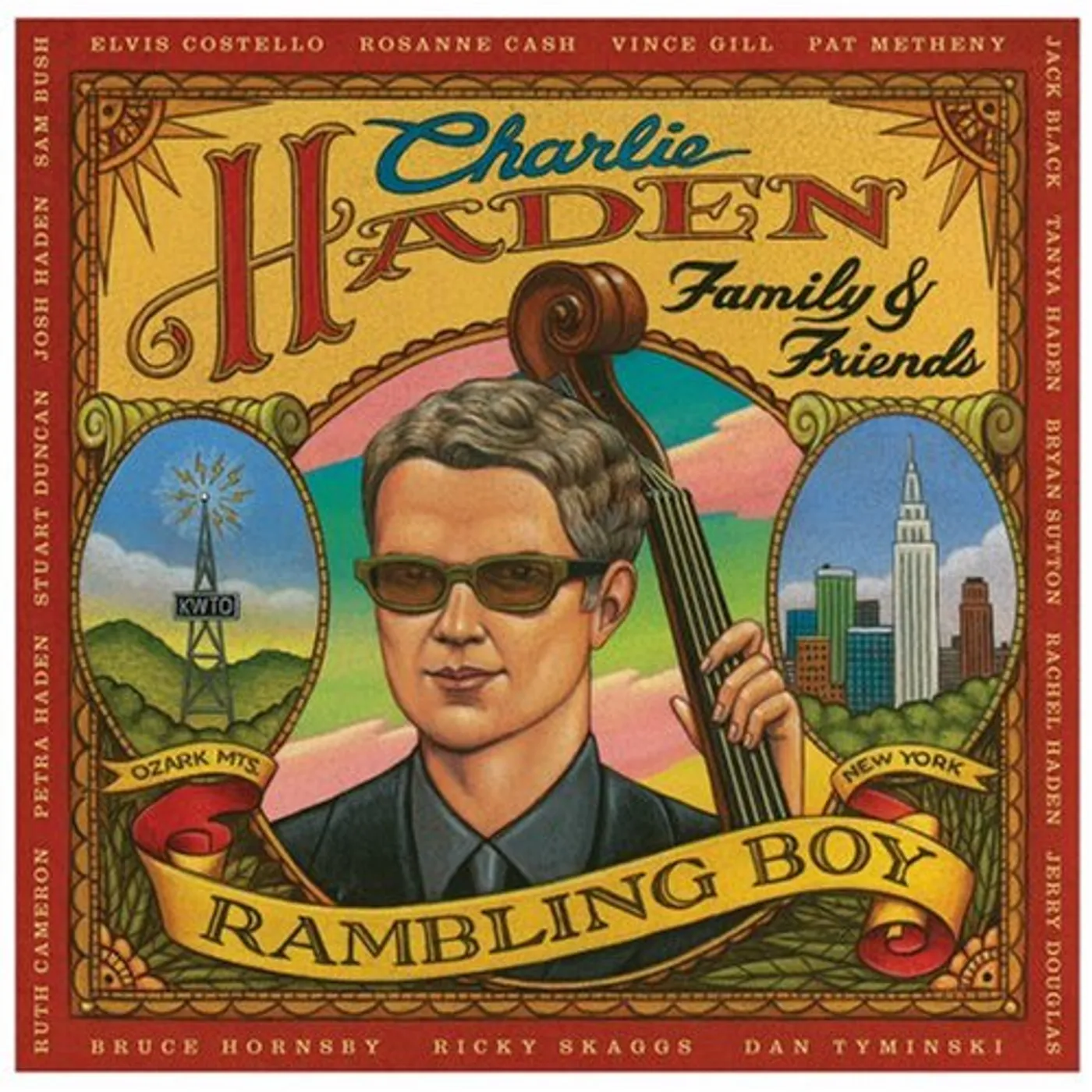 Charlie Haden FAMILY & FRIENDS: RAMBLING BOY CD