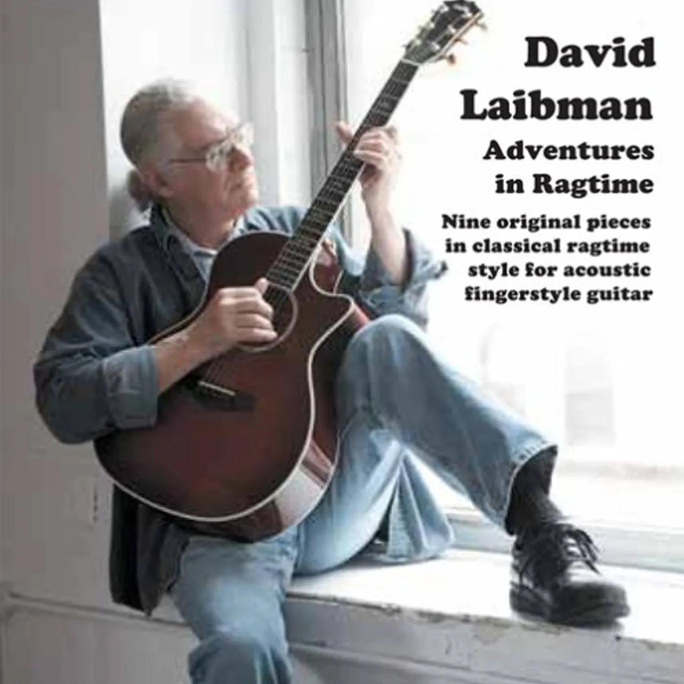 David Laibman ADVENTURES IN RAGTIME GUITAR CD