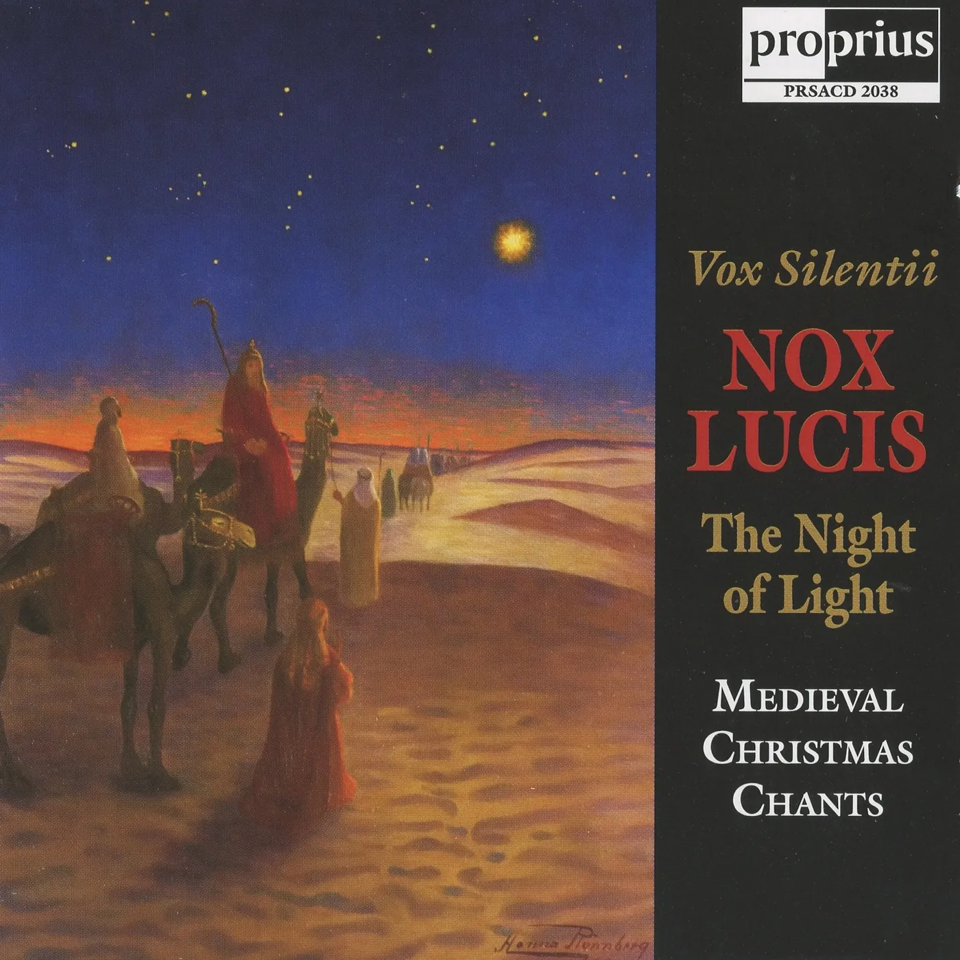 Vox Silentii NOX LUCIS THE NIGHT OF LIGHT CD Super Audio CD