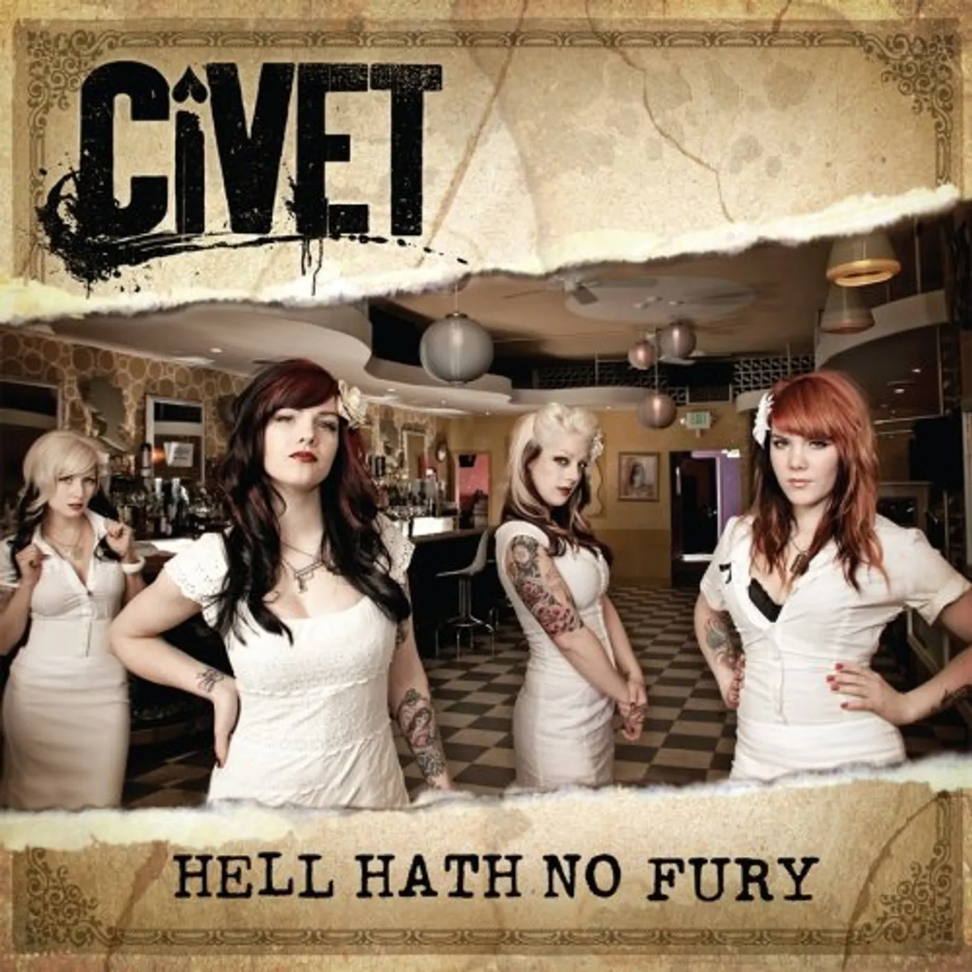 Civet HELL HATH NO FURY CD