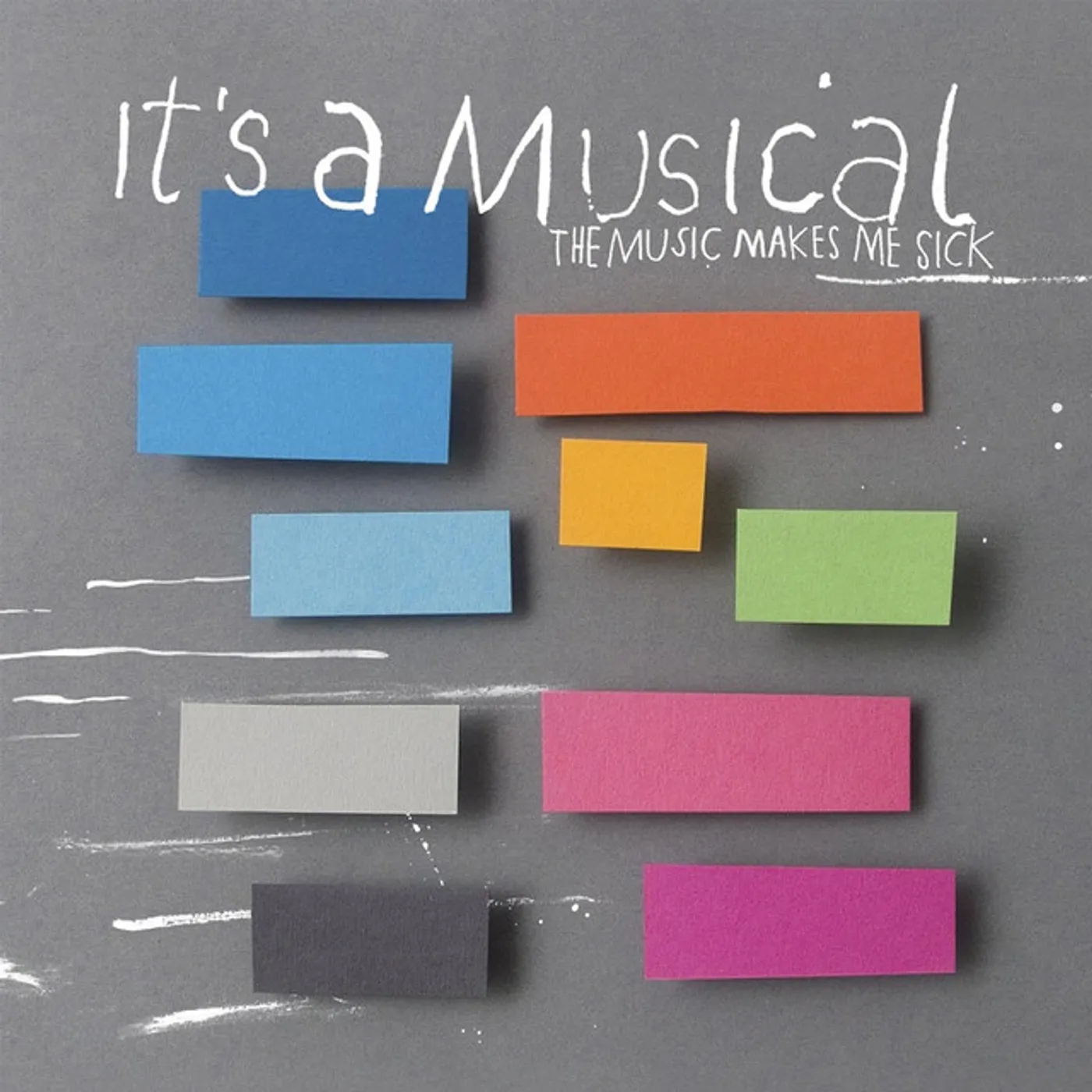 It's A Musical MUSIC MAKES ME SICK / LAZY Vinyl Record