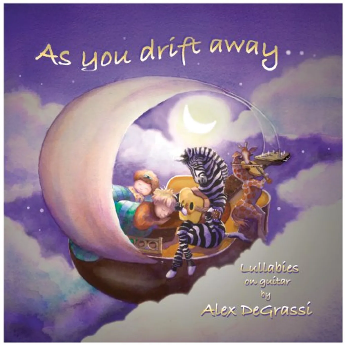 Alex de Grassi AS YOU DRIFT AWAY (LULLABIES ON GUITAR) CD