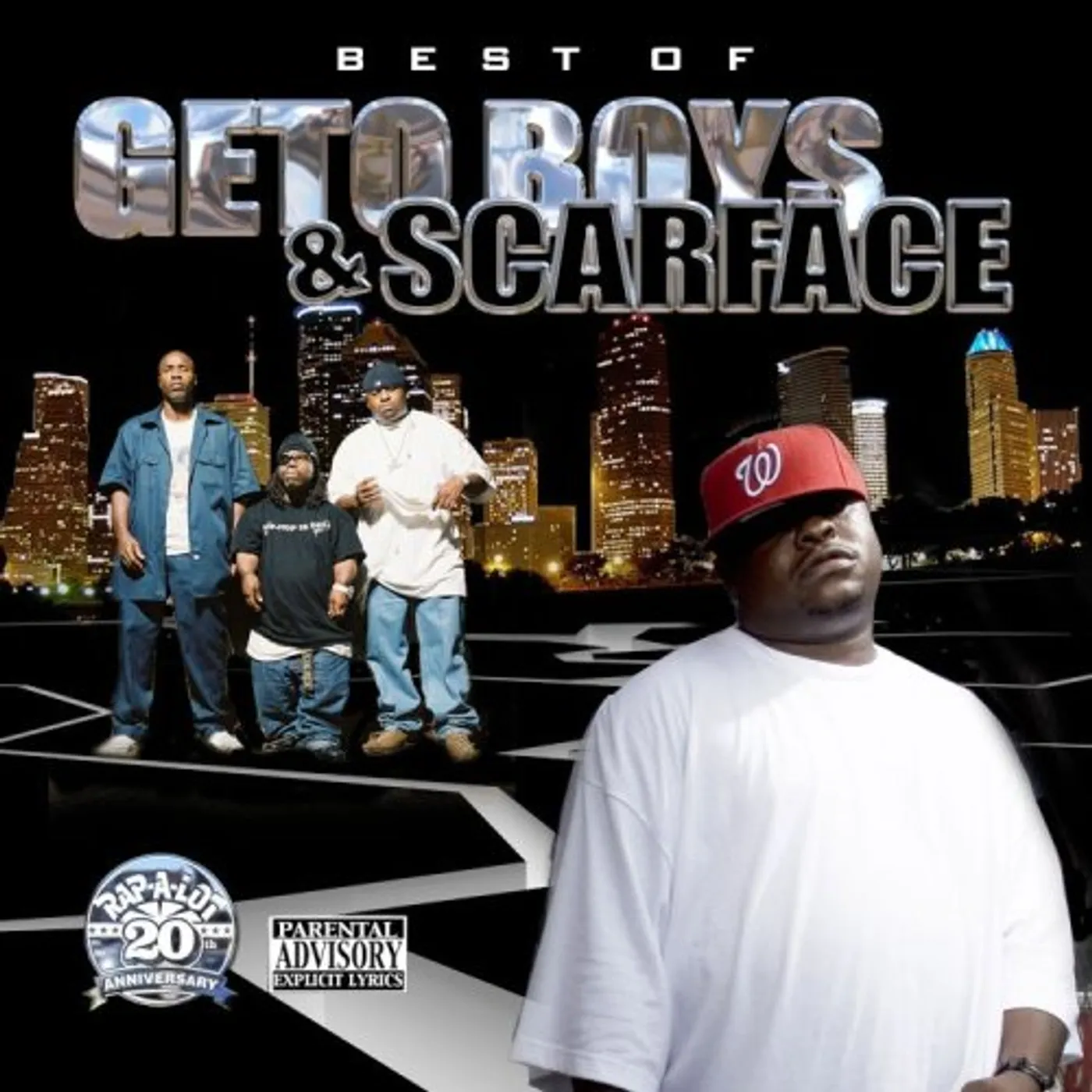 BEST OF THE GETO BOYS & SCARFACE CD