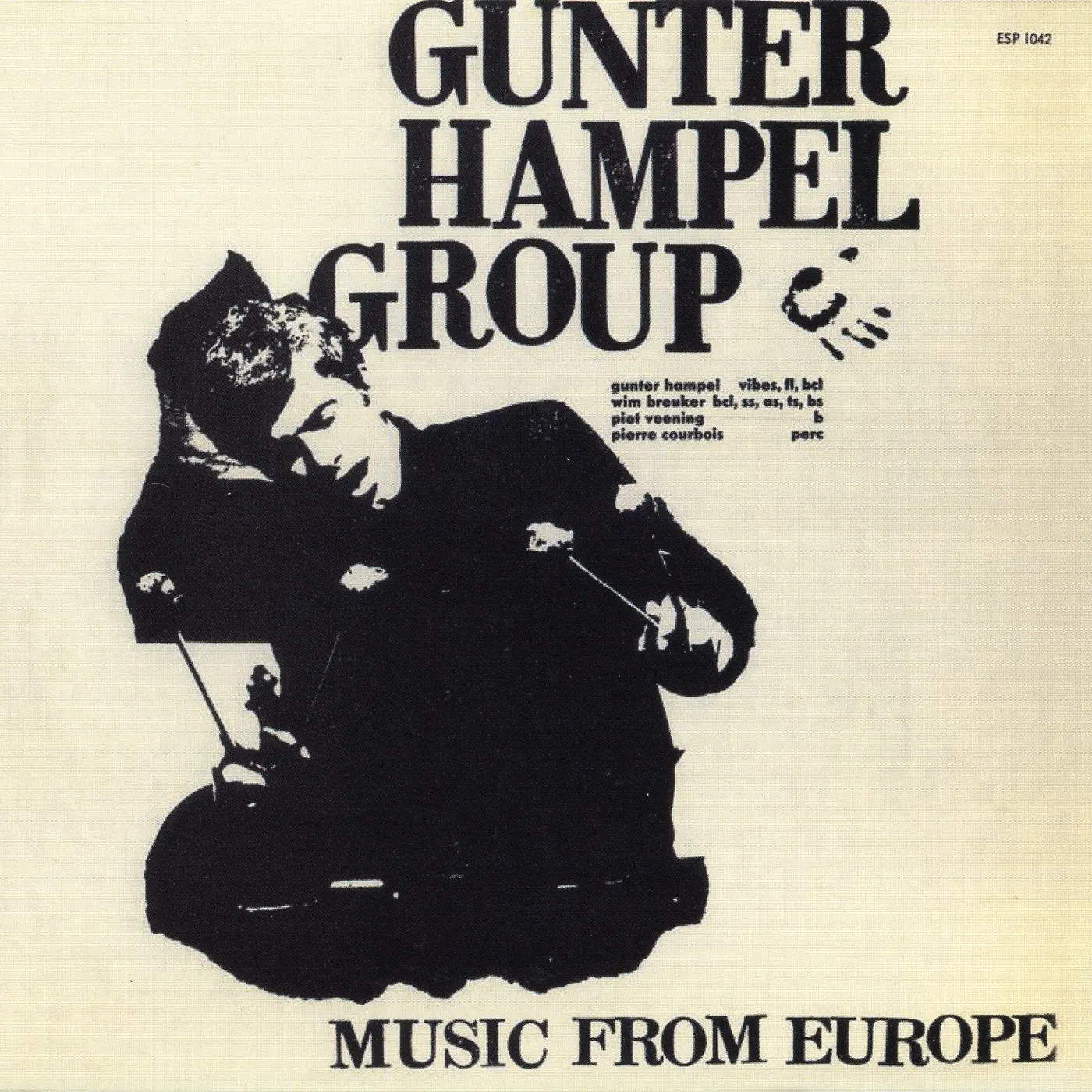 Gunter Hampel MUSIC FROM EUROPE CD