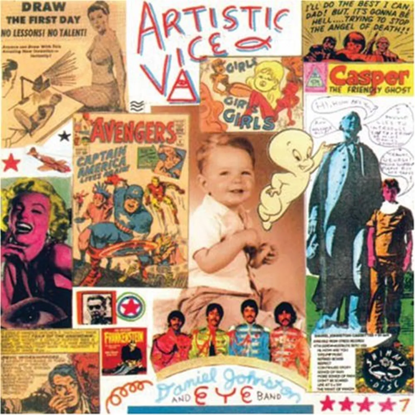 Daniel Johnston ARTISTIC VICE CD