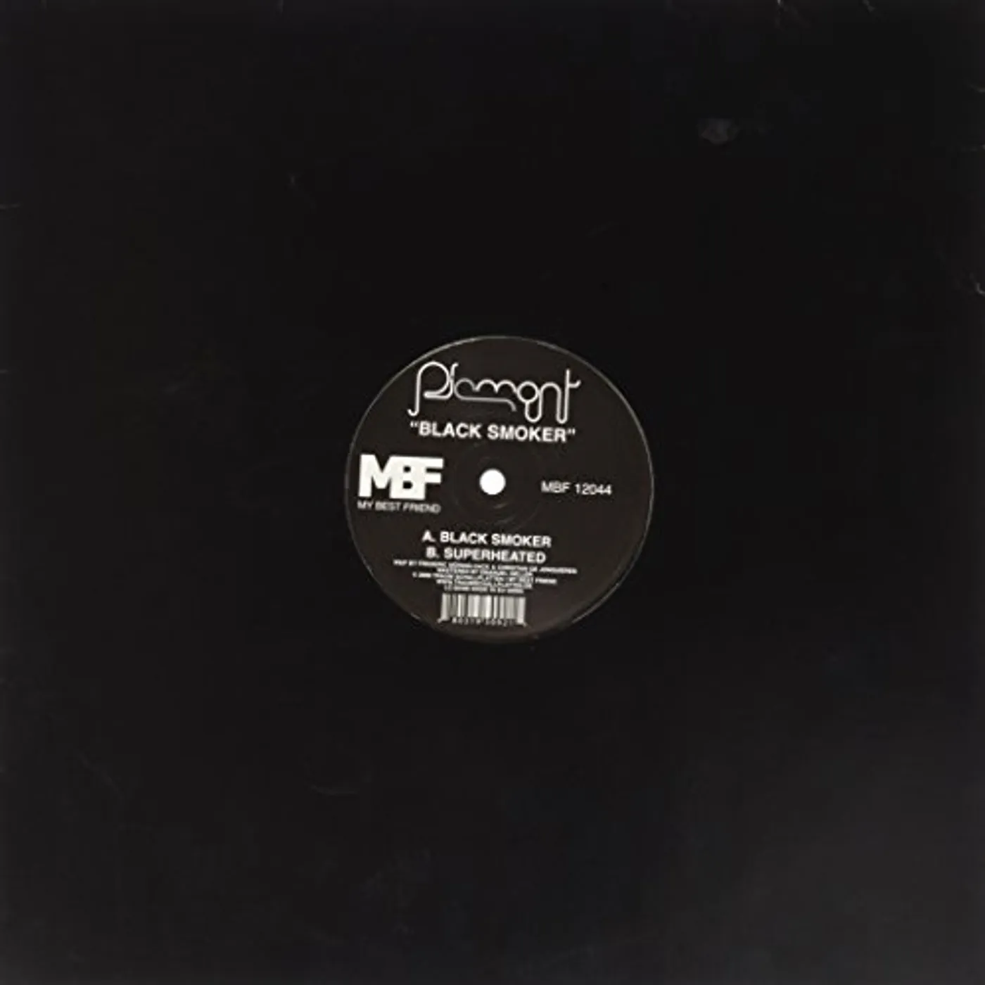 Piemont Black Smoker Vinyl Record
