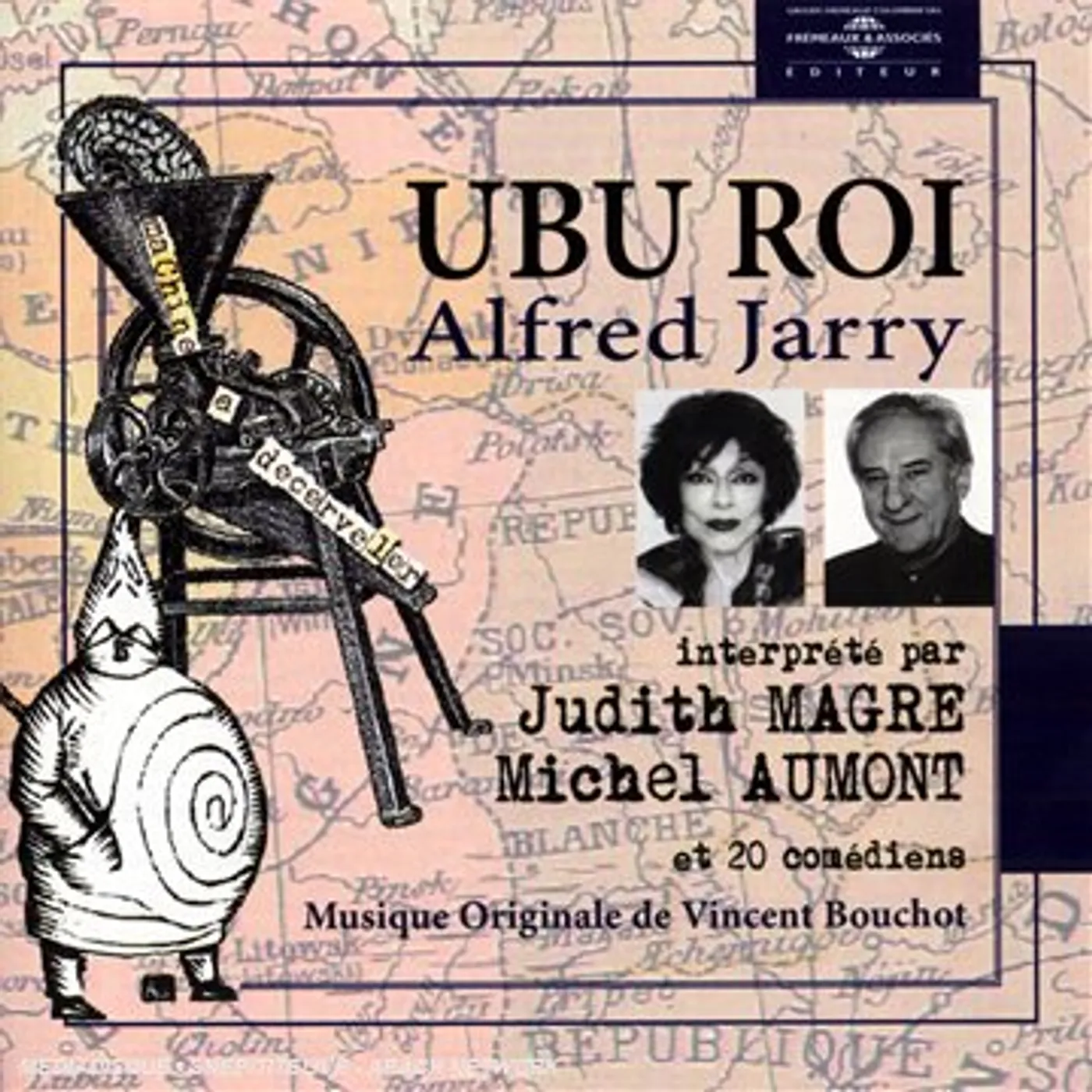 Alfred Jarry UBU ROI: LU PAR JUDITH MAGRE MICHEL AUMONT ET 20 CD