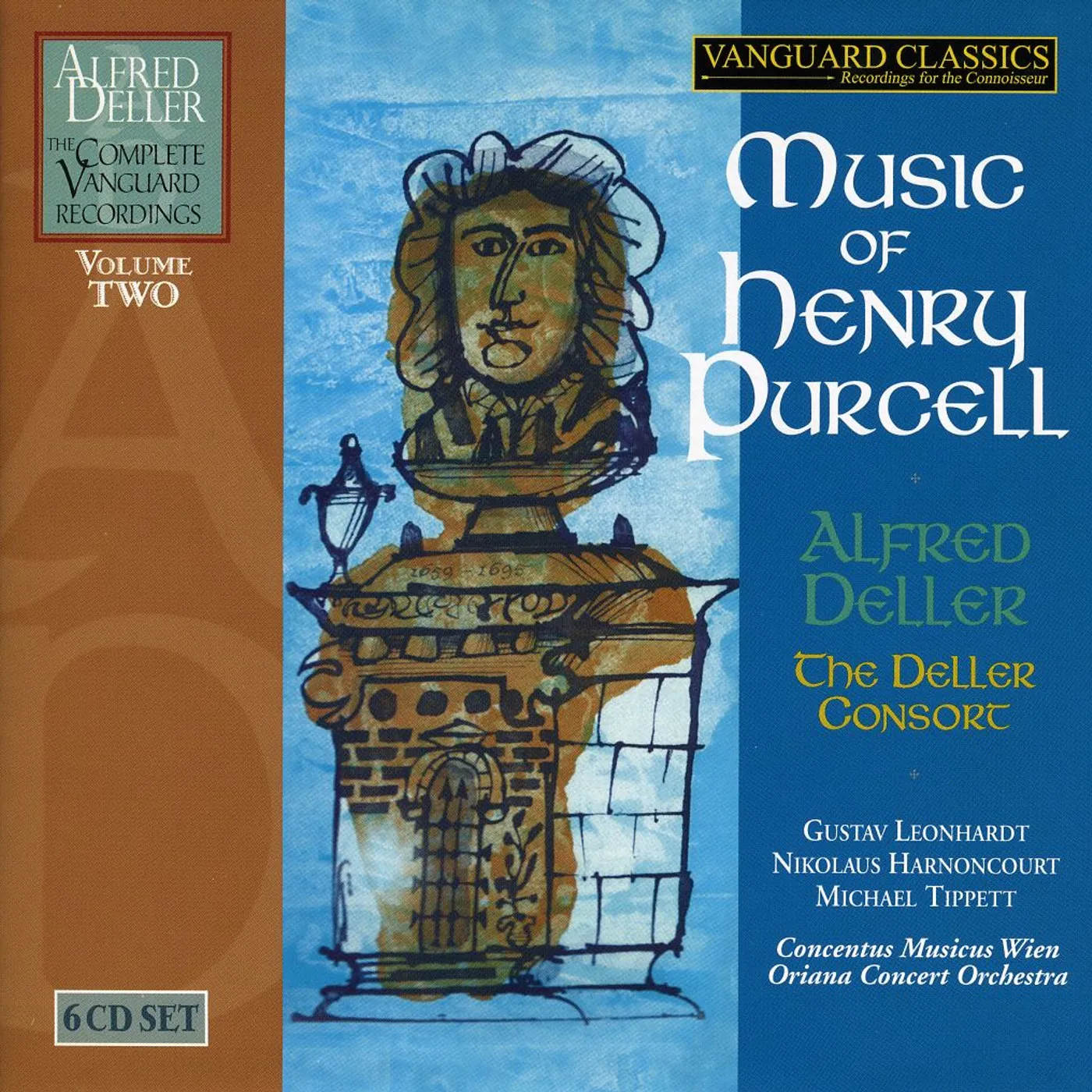 Alfred Deller COMP VANGUARD RECORDINGS 2: MUSIC OF HENRY PURCELL CD