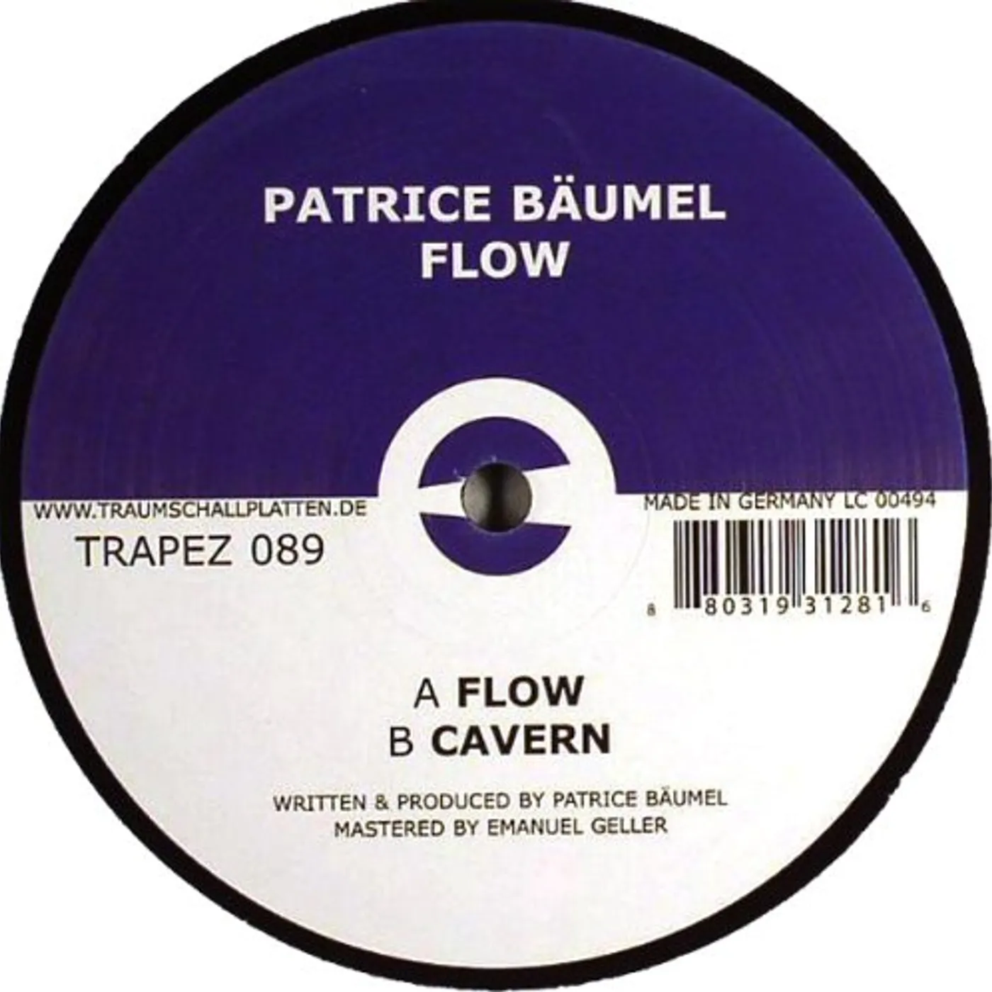 Patrice Bäumel Flow Vinyl Record