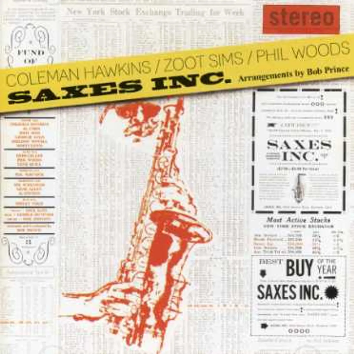 Coleman Hawkins SAXES INC CD