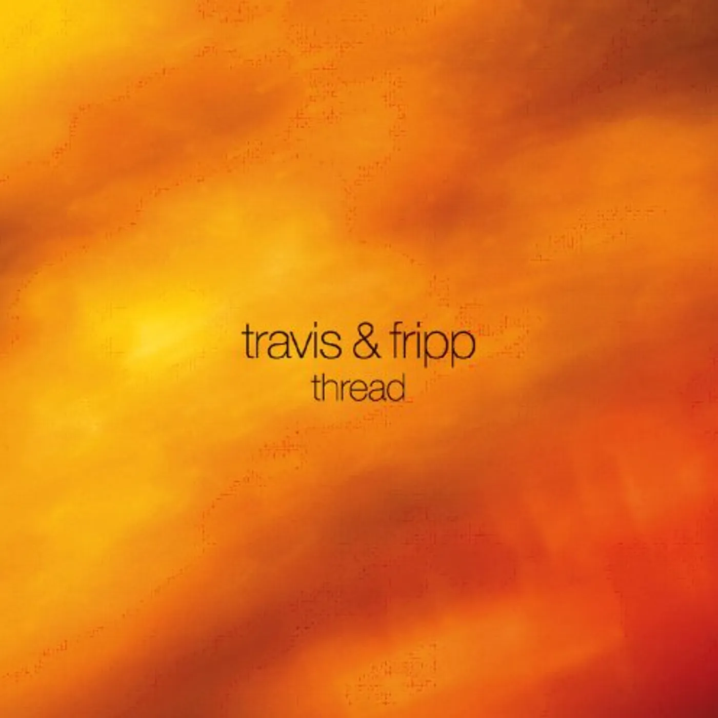 Travis & Fripp THREAD CD