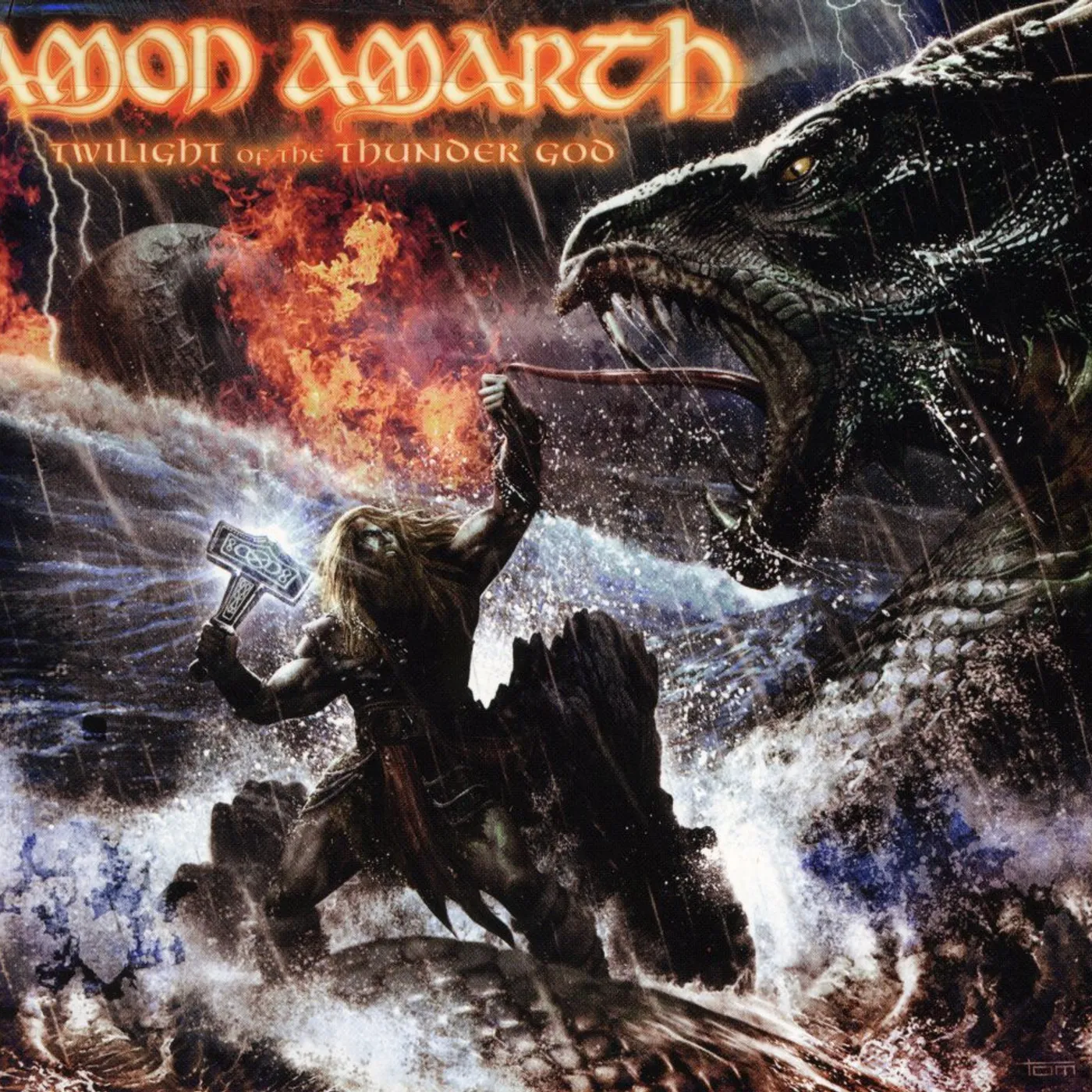Amon Amarth TWILIGHT OF THE THUNDER GOD CD