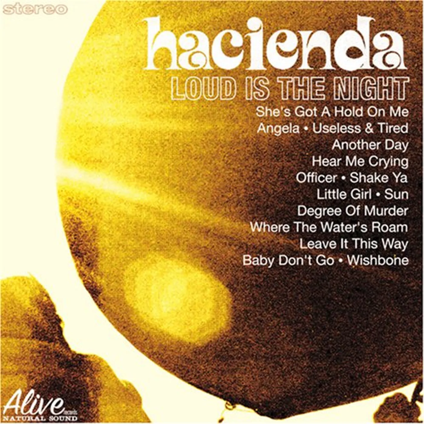 Hacienda US LOUD IS THE NIGHT CD