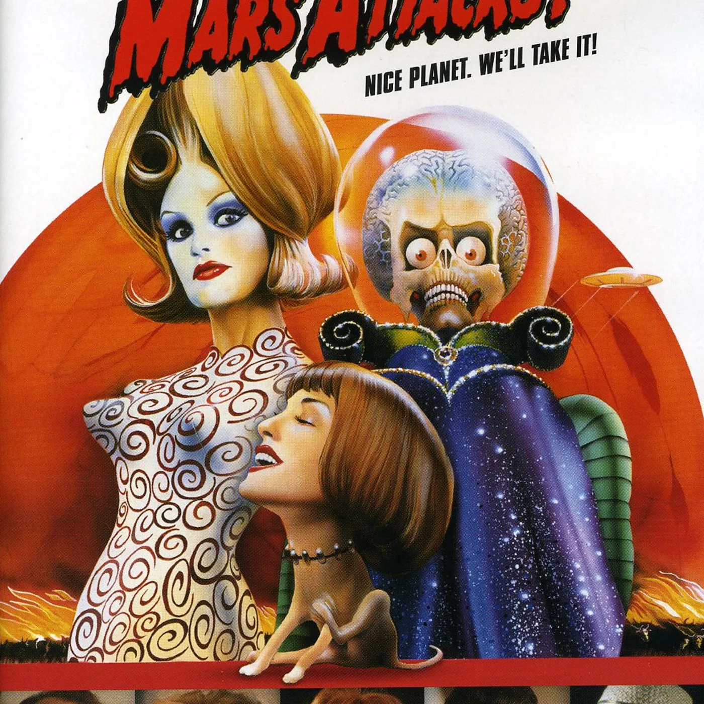 Mars Attacks DVD