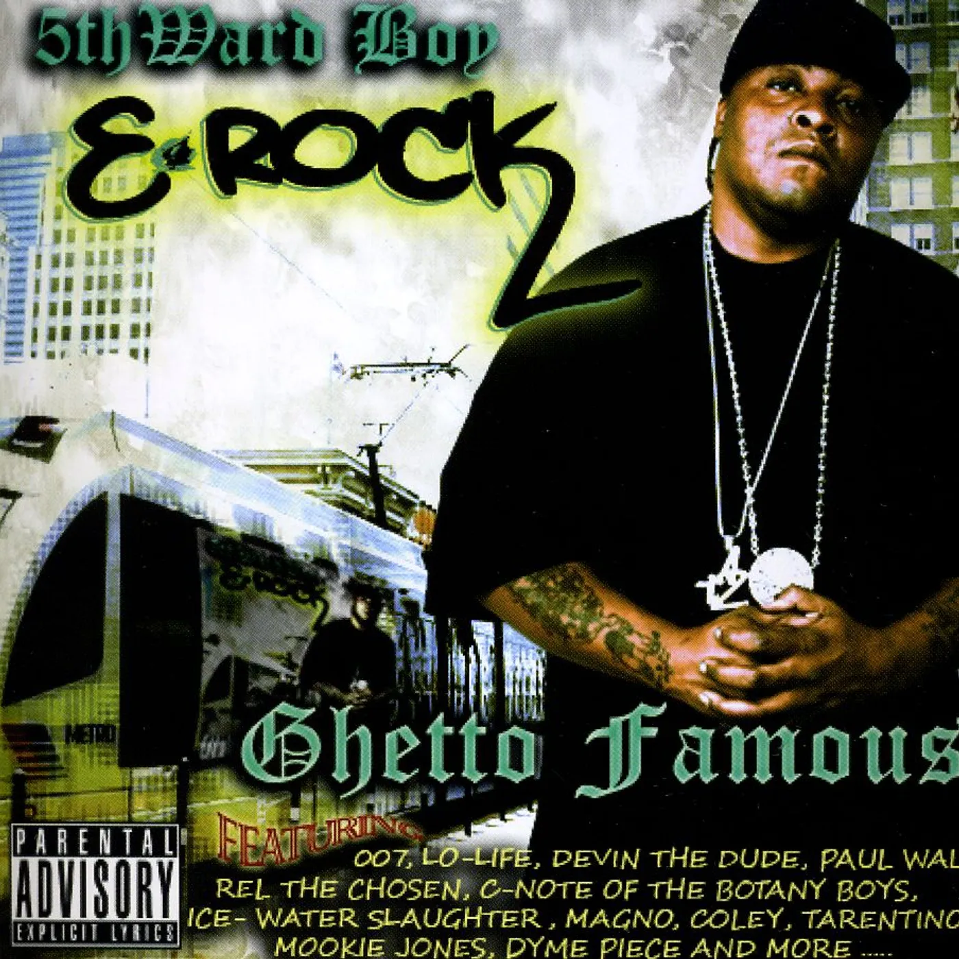 E*Rock GHETTO FAMOUS CD