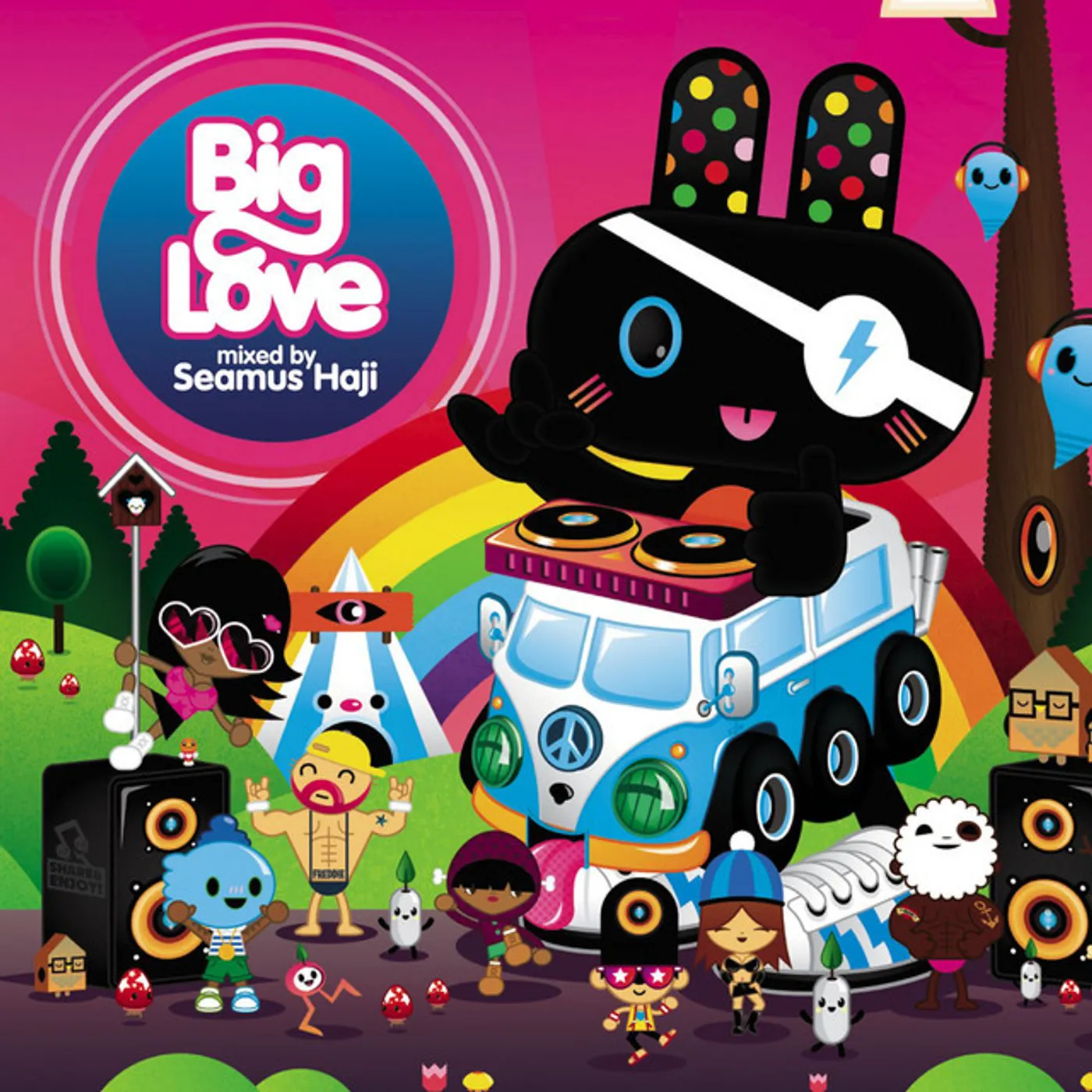 BIG LOVE MIXED BY SEAMUS HAJI CD