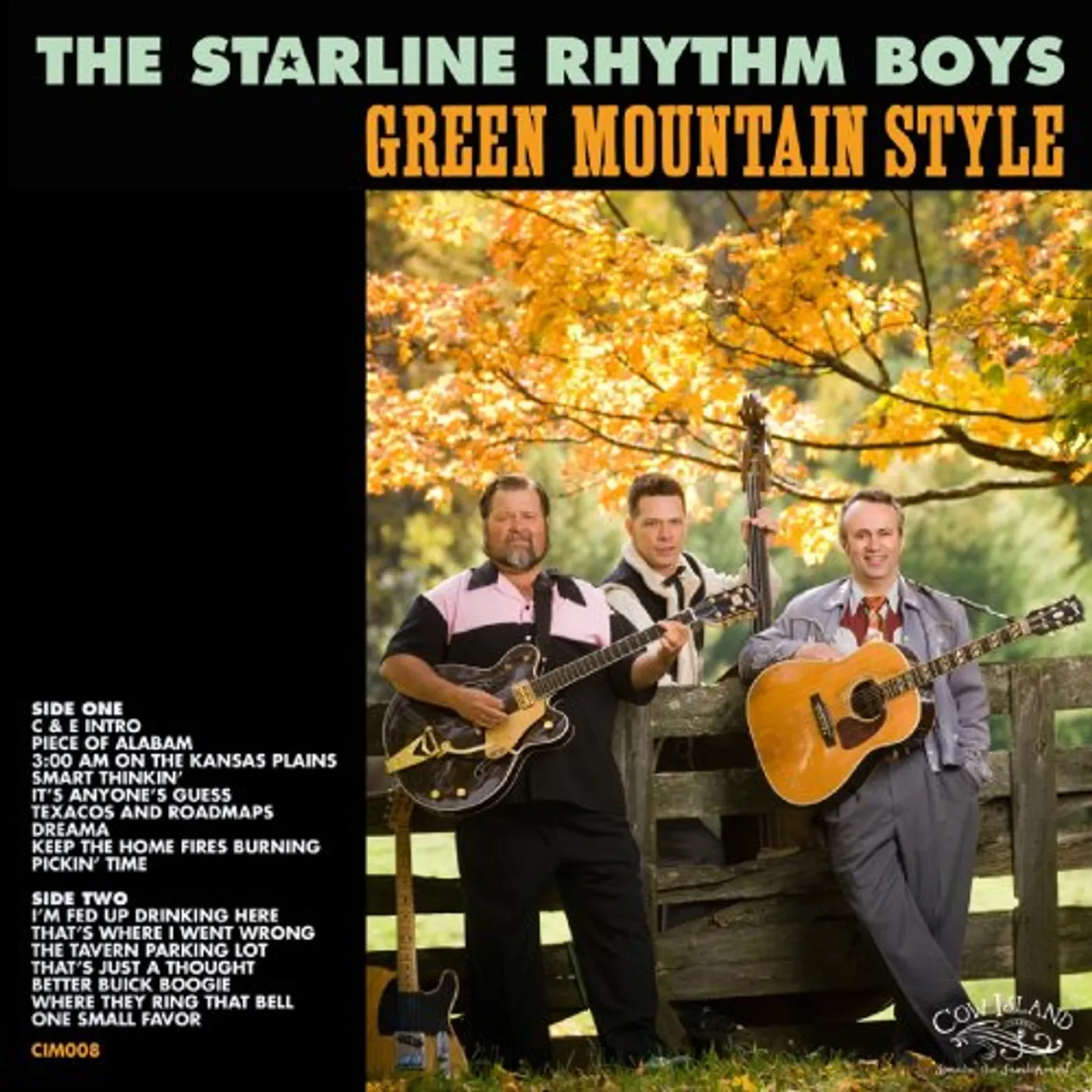 Starline Rhythm Boys GREEN MOUNTAIN STYLE Vinyl Record