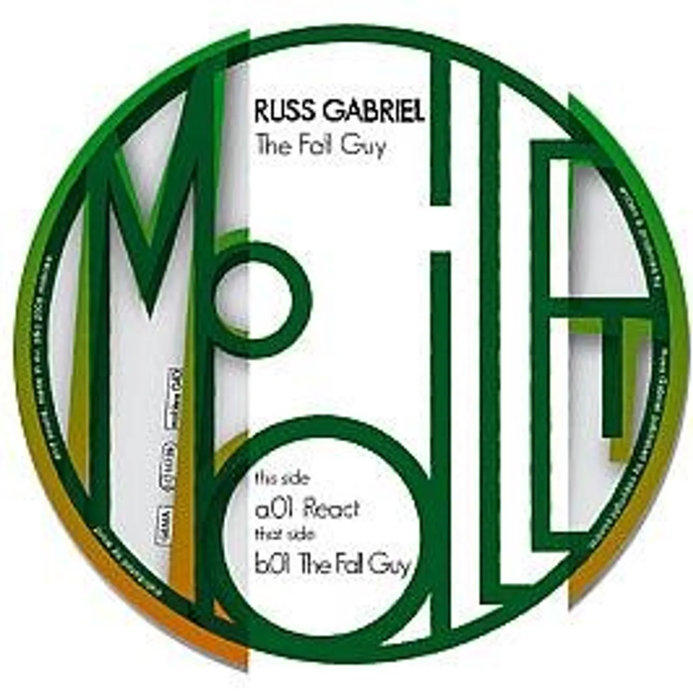 Russ Gabriel FALL GUY Vinyl Record
