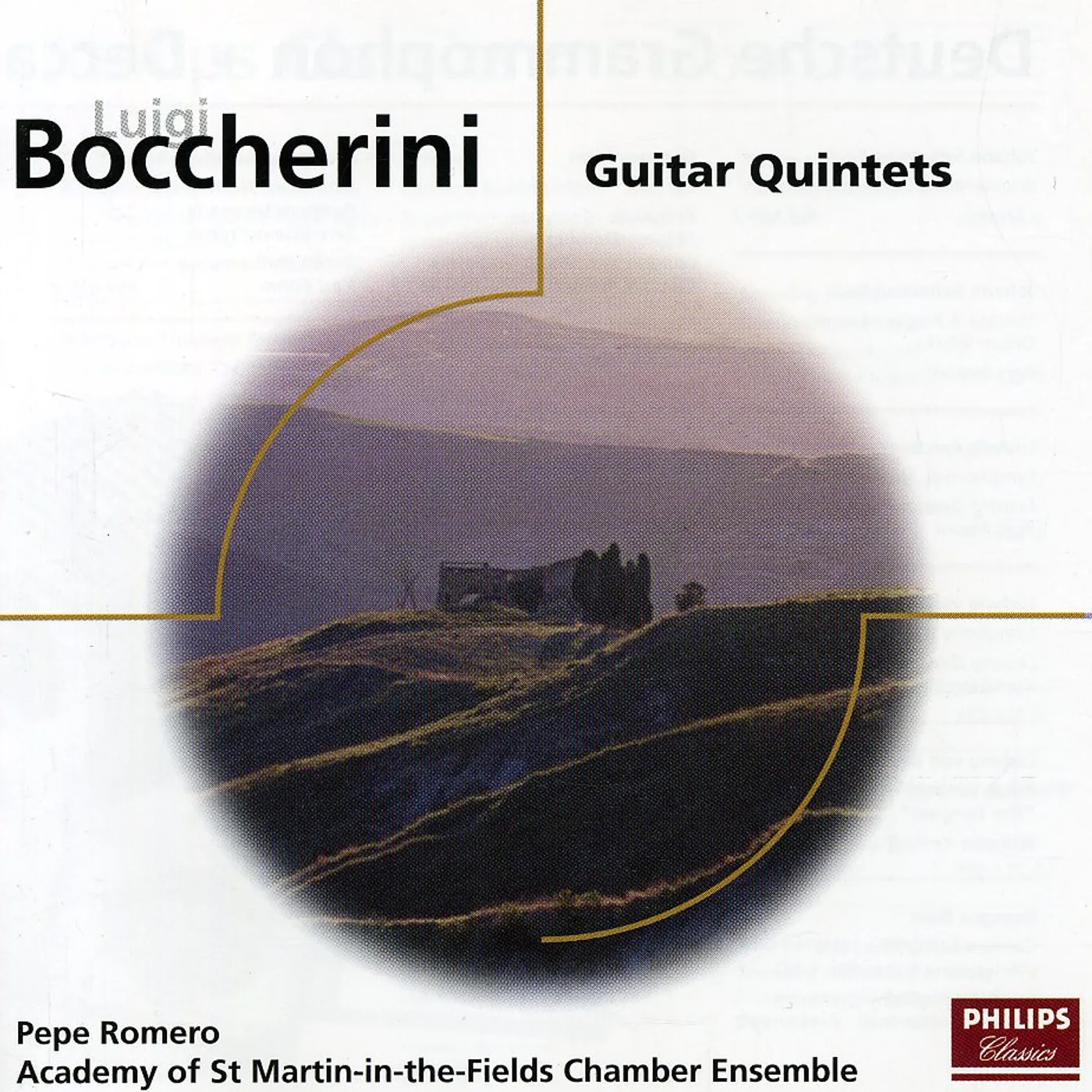 Boccherini / Romero / Academy Of St Martin Fields QUINTETS FOR GUITAR & STRINGS CD