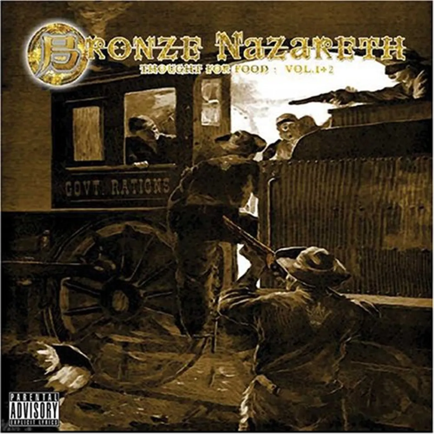 Bronze Nazareth THOUGHT FOR FOOD 1 & 2 CD