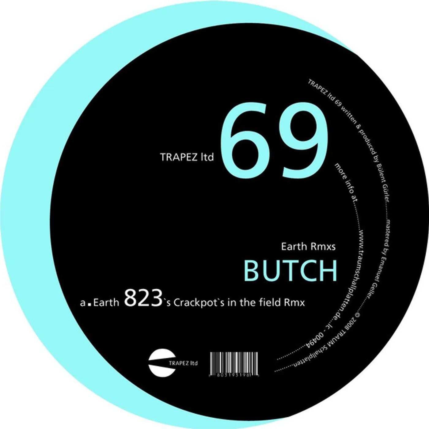 Butch Earth Rmxs Vinyl Record