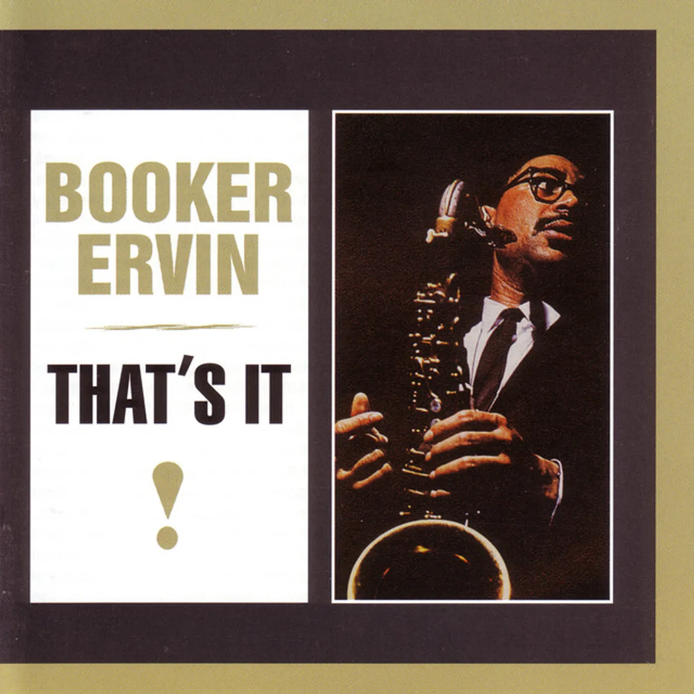 Booker Ervin That's It Vinyl Record