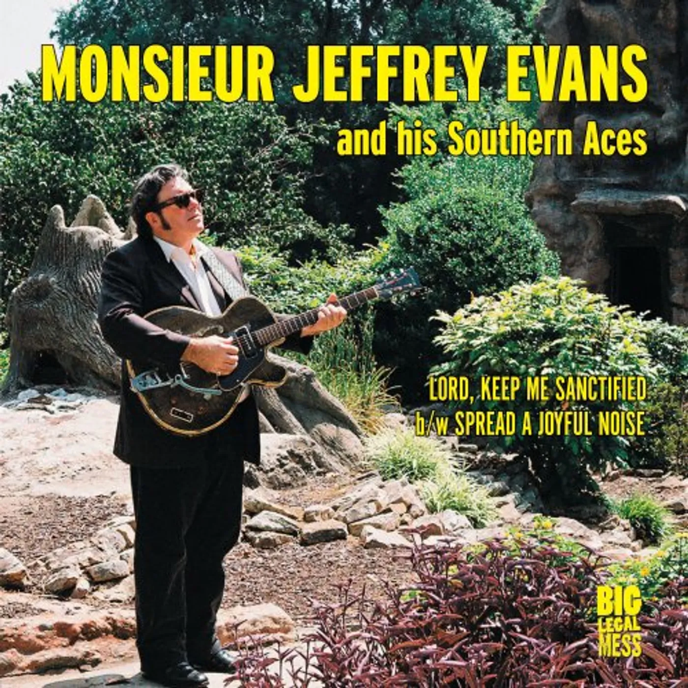 Jeffery Evans & Southern Aces LORD KEEP ME SANCTIFIED / SPREAD A JOYFUL NOISE Vinyl Record